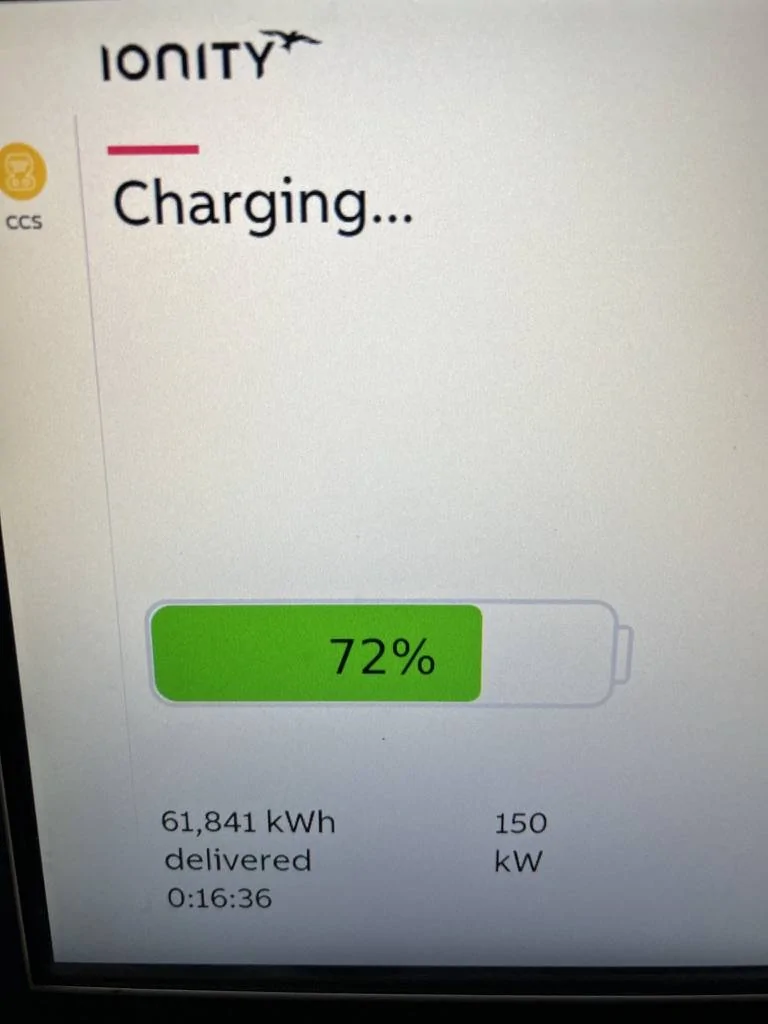 Porsche Taycan Low temp charging 1673880272193