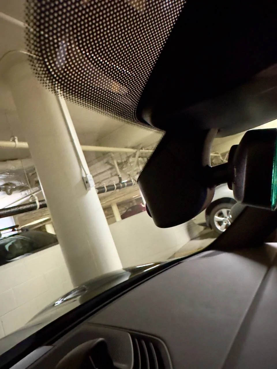 Porsche Taycan Fitcamx dashcam installation IMG_3427