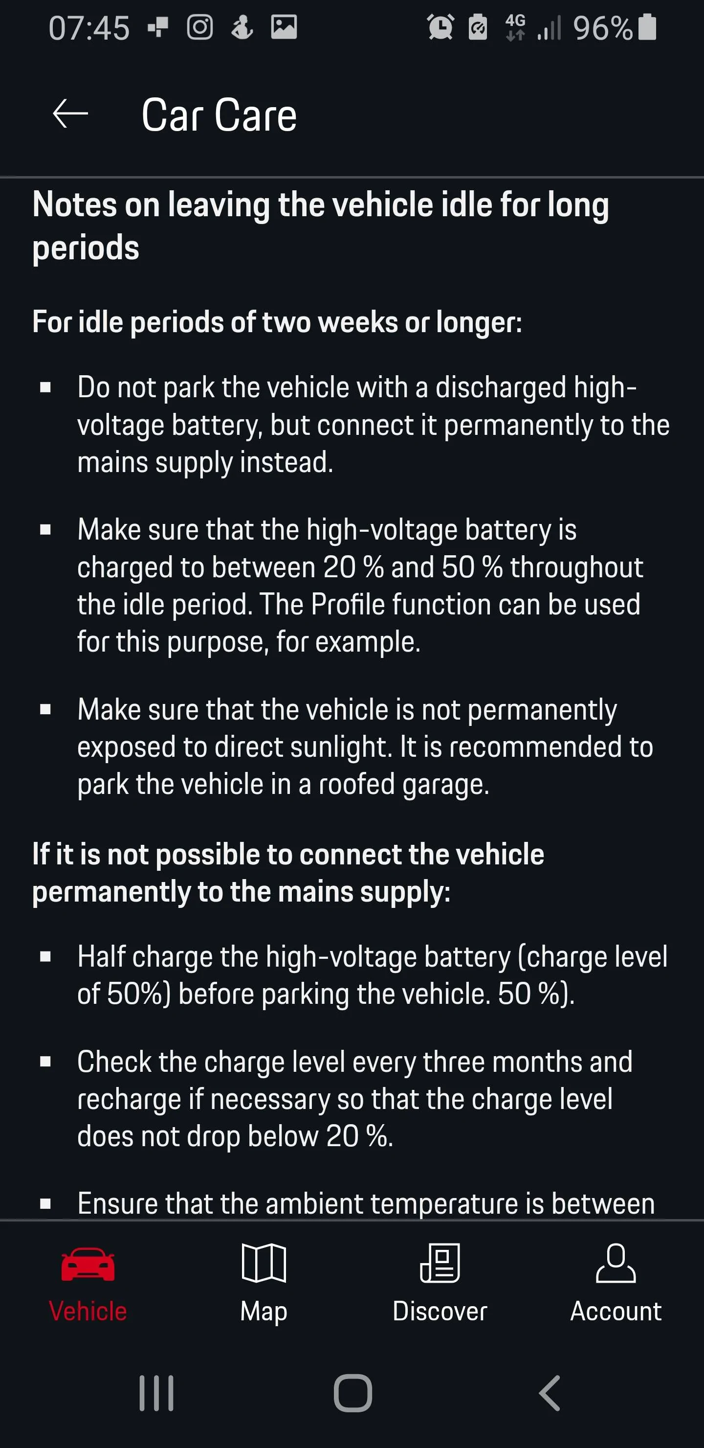 Porsche Taycan Theft alarm = low 12v battery! Screenshot_20230117-074557_My Porsch