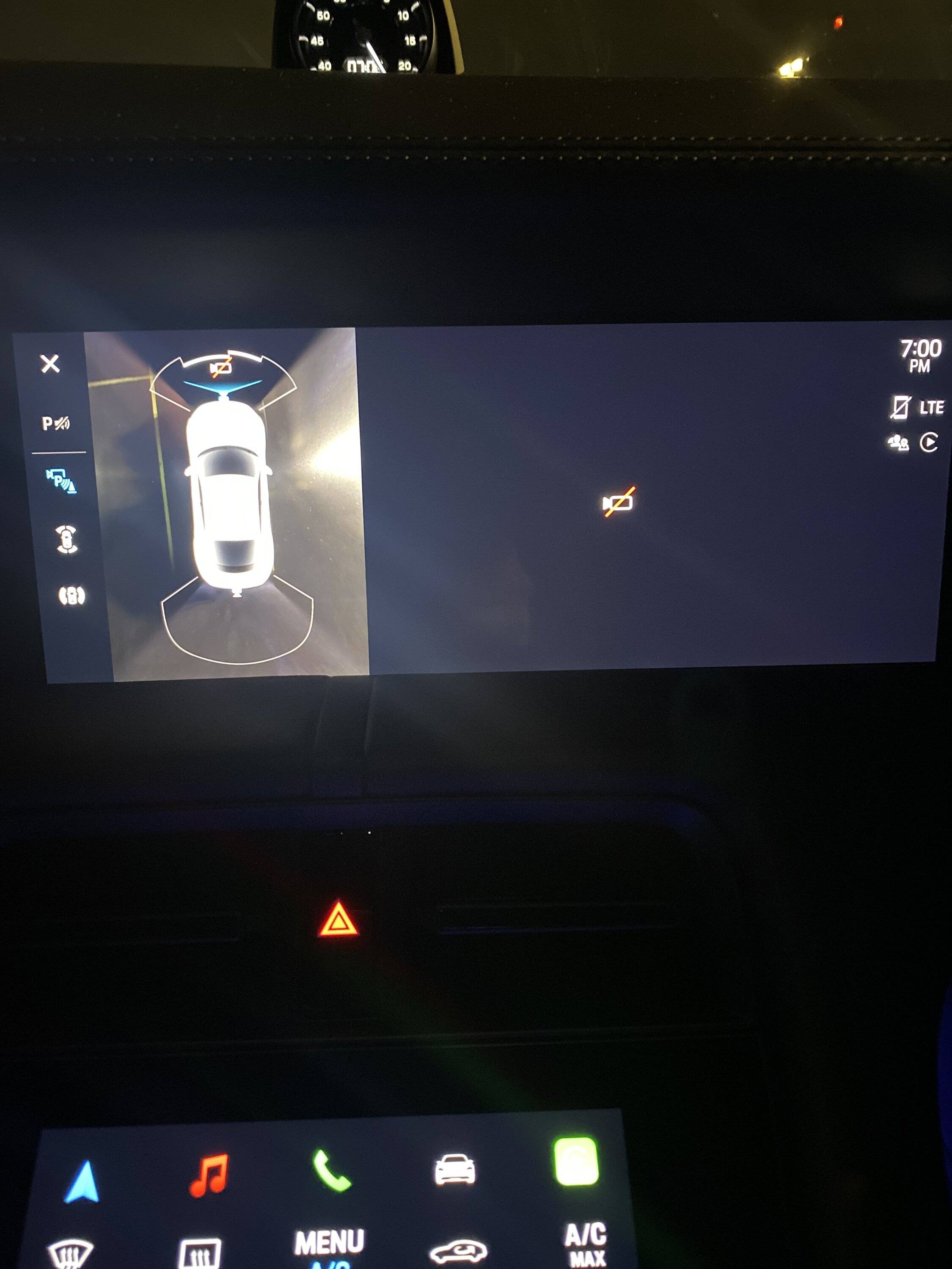 Porsche Taycan Camera malfunction image