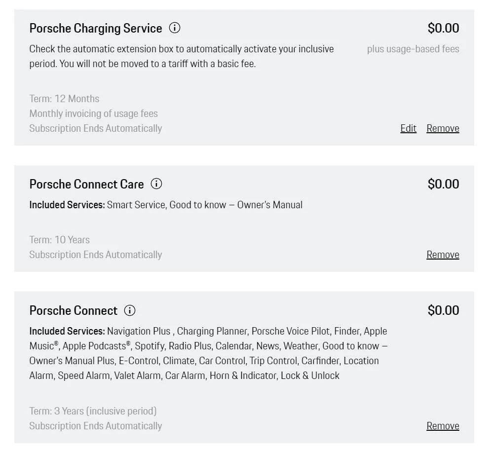 Porsche Taycan Activating OTA Online Updates while in transit 1674043265926