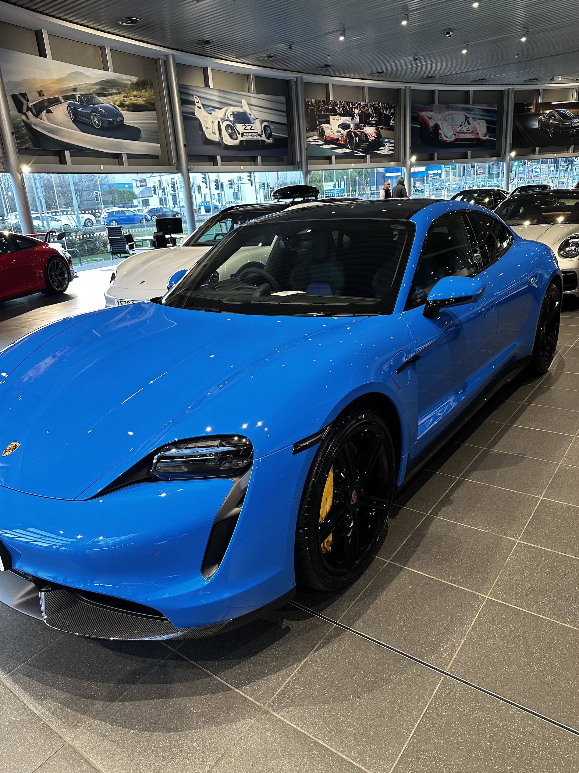 Porsche Taycan Voodoo Blue PTS Taycan Turbo S delivered! img_2761-jpe