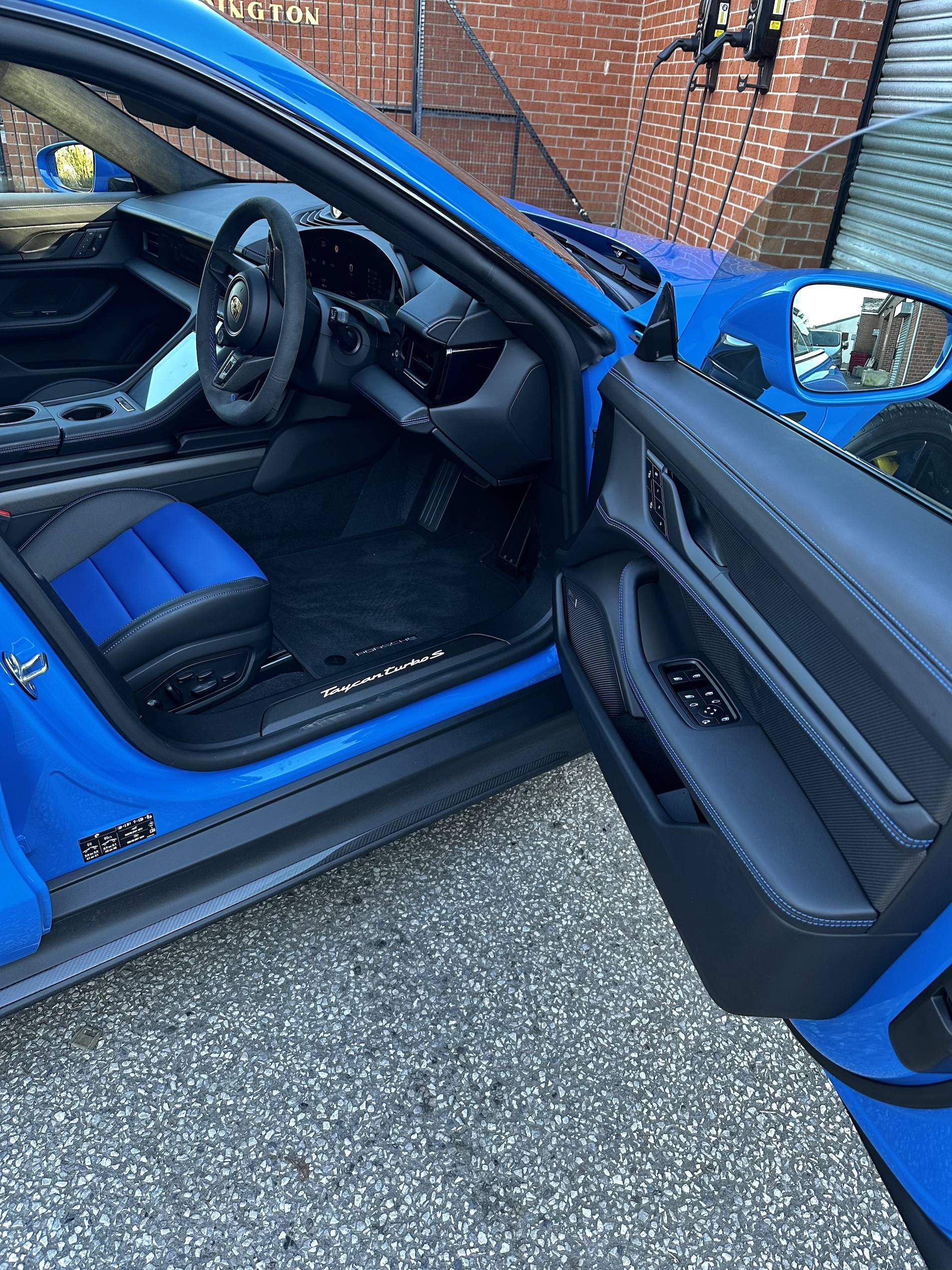 Porsche Taycan Voodoo Blue PTS Taycan Turbo S delivered! img_2784-jpe