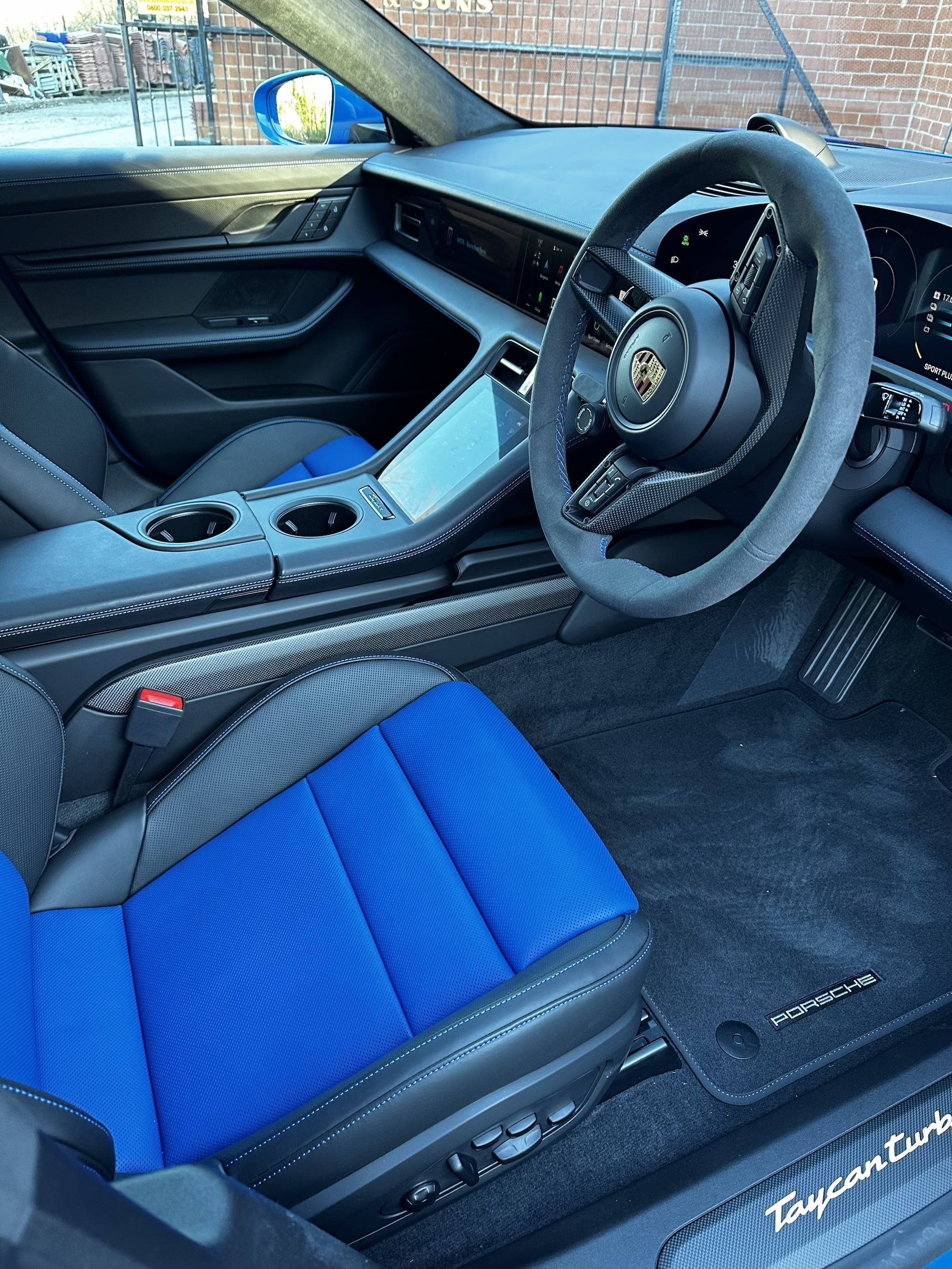Porsche Taycan Voodoo Blue PTS Taycan Turbo S delivered! img_2786-jpe