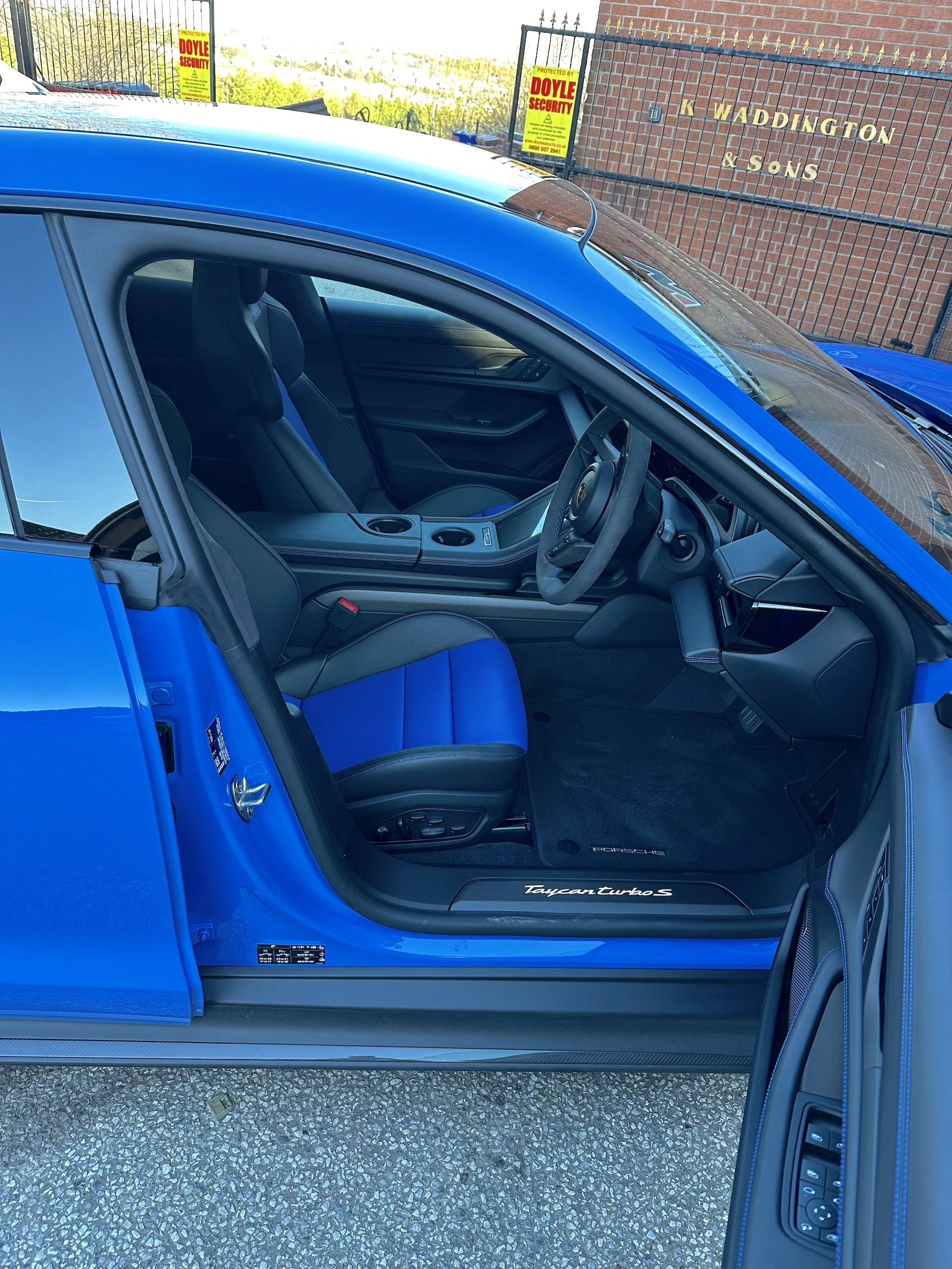 Porsche Taycan Voodoo Blue PTS Taycan Turbo S delivered! img_2788-jpe