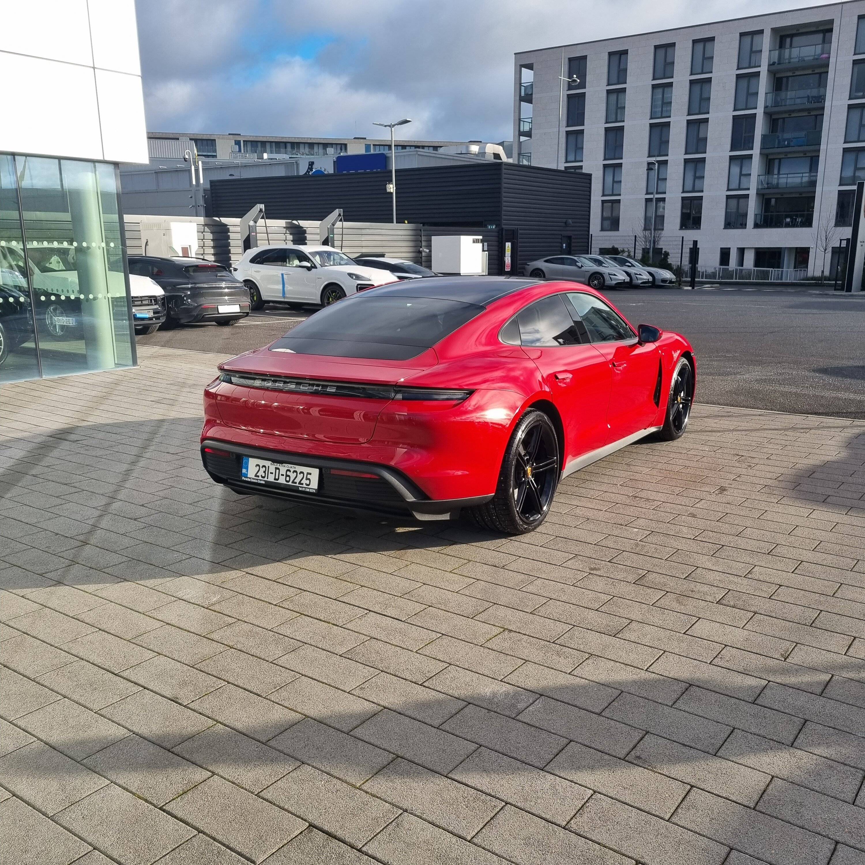 Porsche Taycan Collection Day - Carmine Red!! 20230118_141521