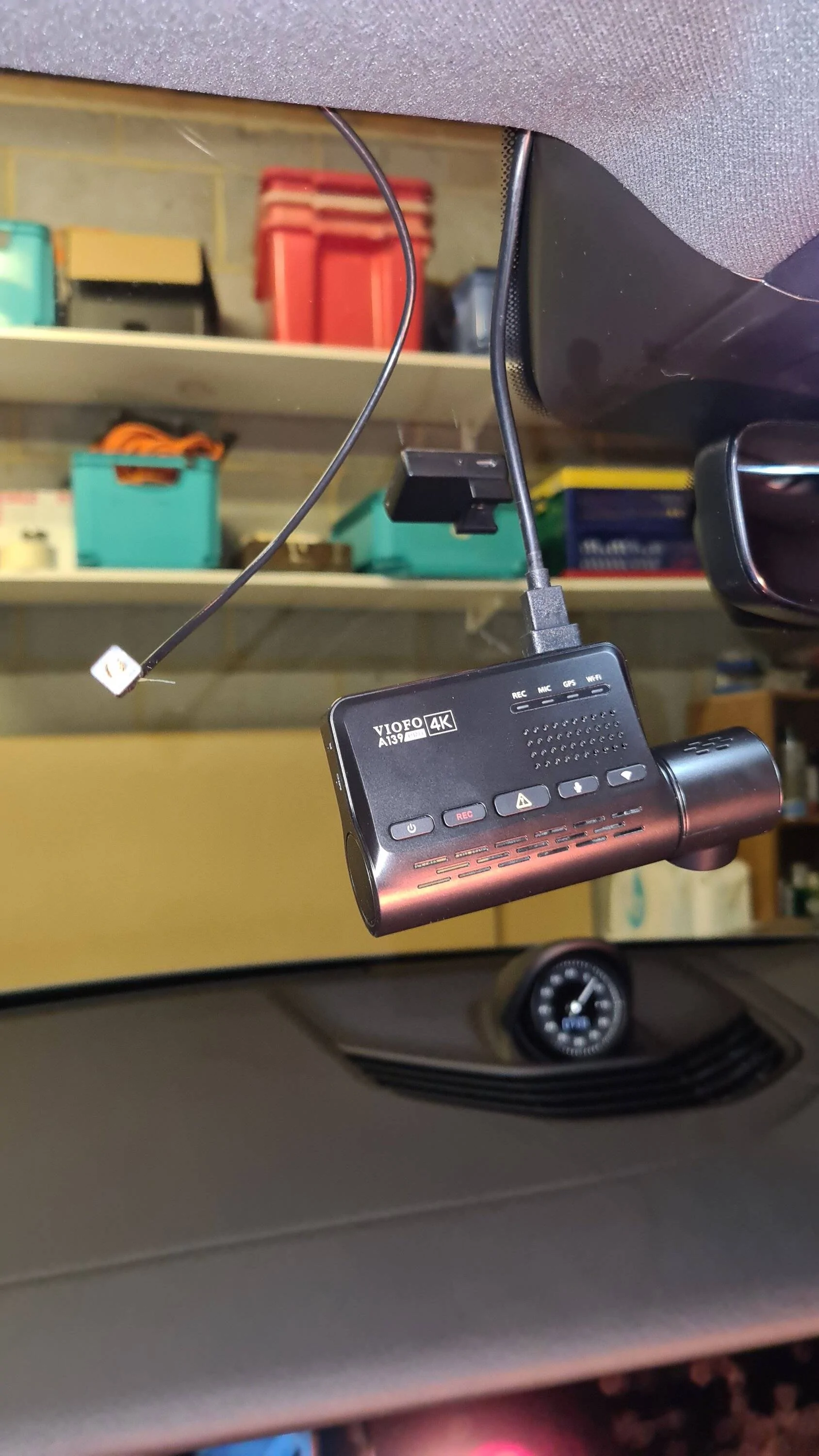 Porsche Taycan [Dashcam] Viofo A139 Pro 1/2/3CH HDR 20230120_193305