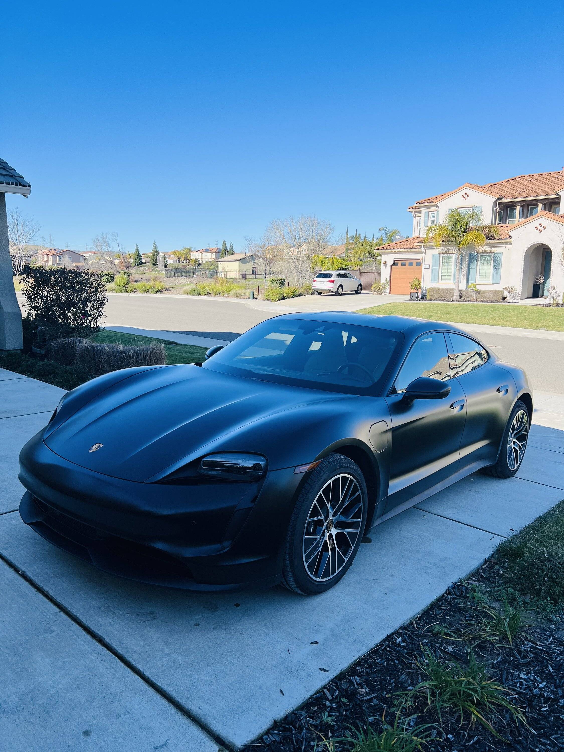 Porsche Taycan First Ceramic Boost application to XPEL Stealth PPF 0EA1123D-0B92-4325-BE57-A4257A0304F3