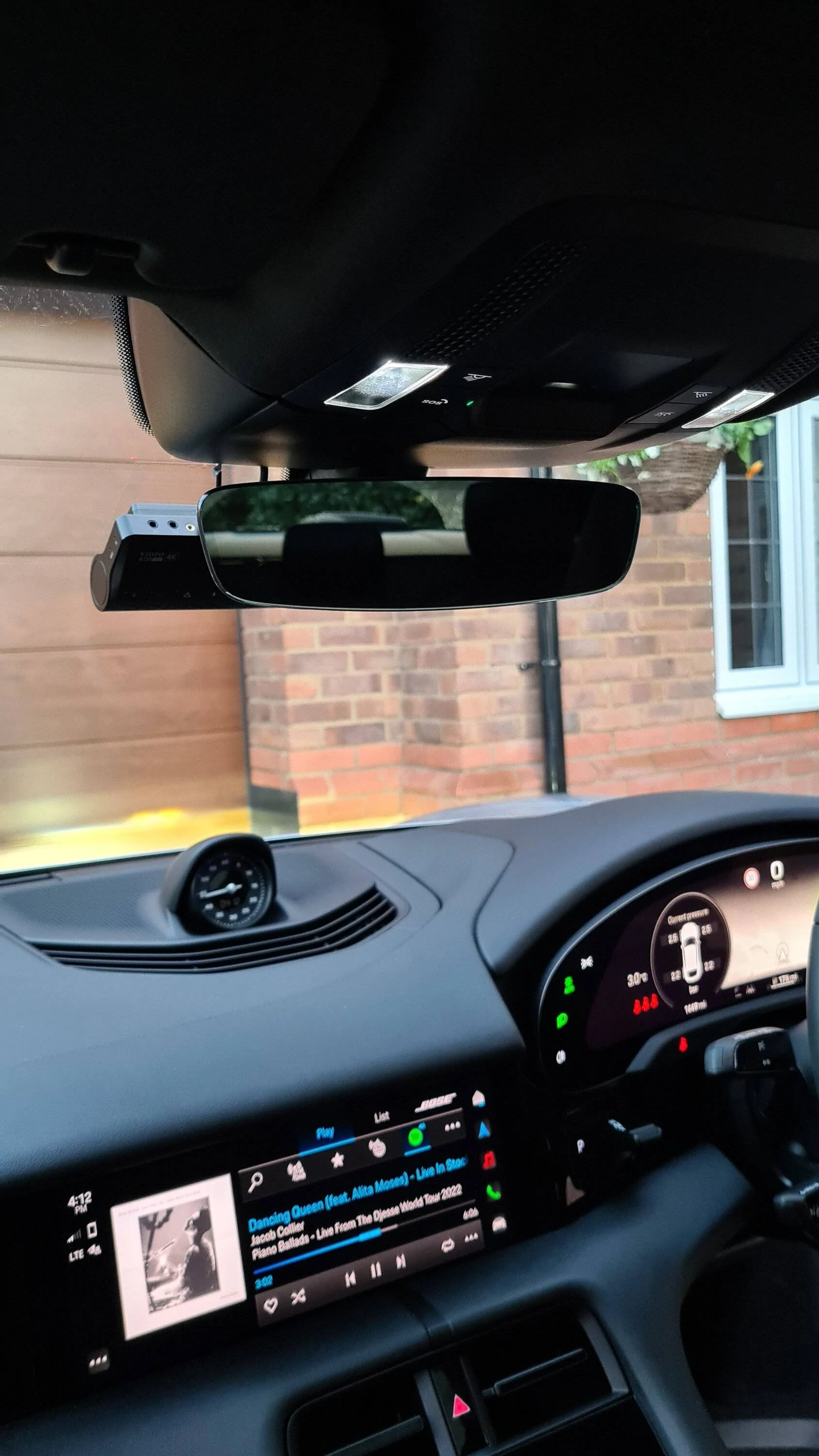 Porsche Taycan [Dashcam] Viofo A139 Pro 1/2/3CH HDR 20230121_161247