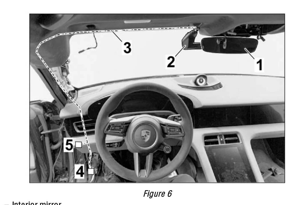 Porsche Taycan Porsche Dashcam Installed - Review and Overview for US Taycan Owners Screenshot 2023-01-25 at 8.07.18 AM