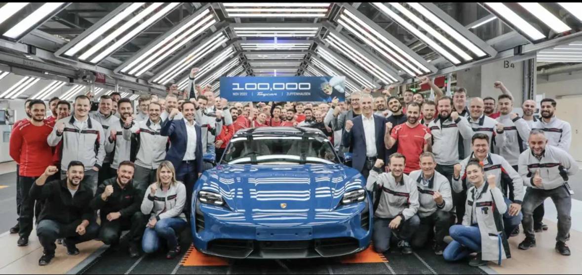 Porsche Taycan Video: The 100,000th Taycan Has Just Been Made 89599F09-1E5A-4513-A8BC-F692C7077A8D