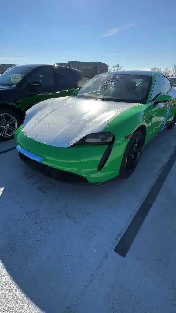 Porsche Taycan Pure Green Taycan Turbo S PTS Delivered! tfNwVh0h