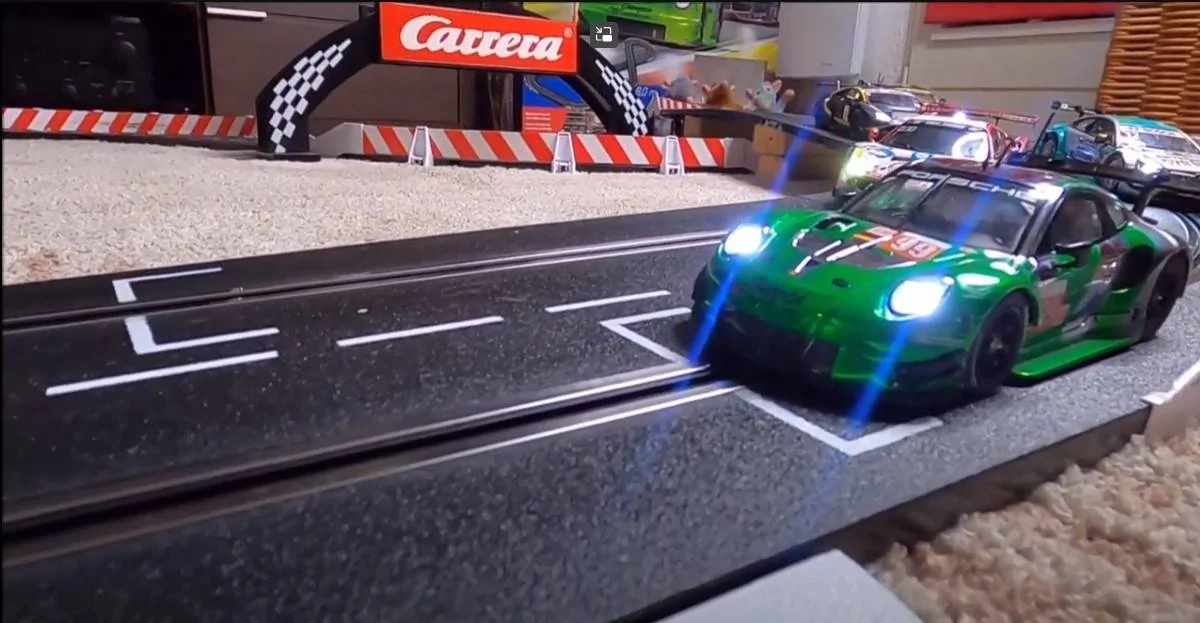 Porsche Taycan GT4 e-Performance EV unleashed at the Race of Champions Sweden Porsch