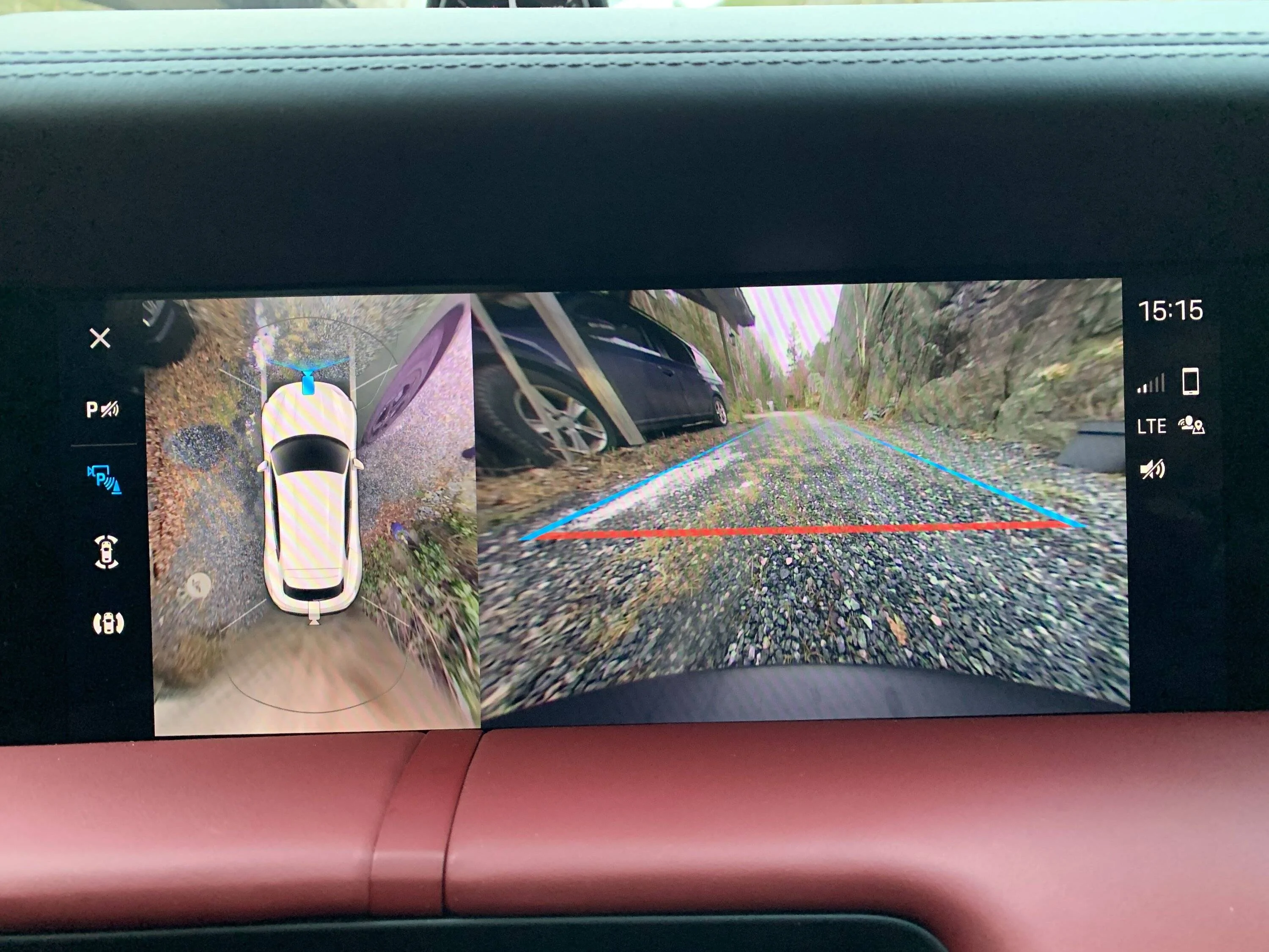 Porsche Taycan Surround View not a rotatable view? 1675256112443