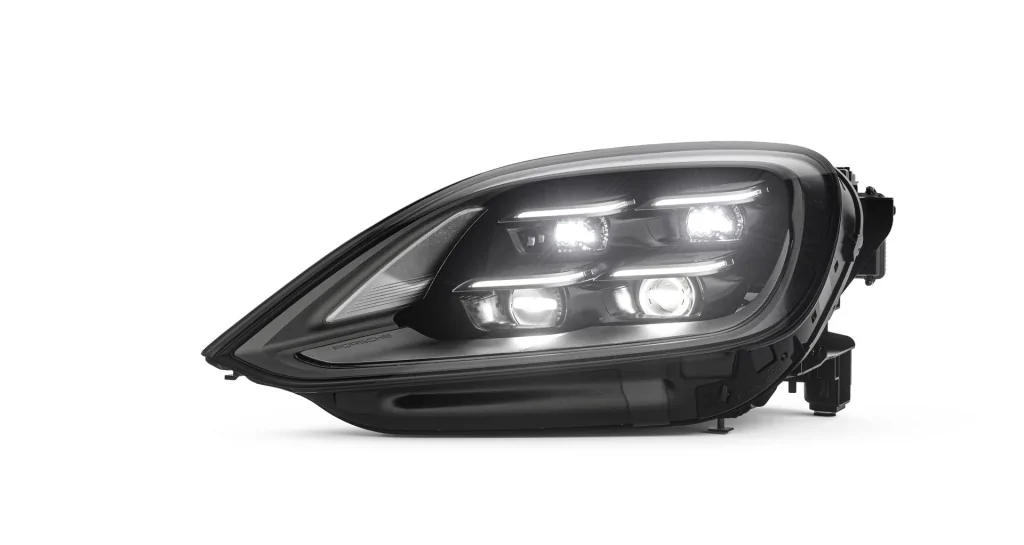 Porsche Taycan Facelift 2024 Taycan spied with updated HD matrix headlights x-led-headlight-debuting-in-the-taycan_100873888_l