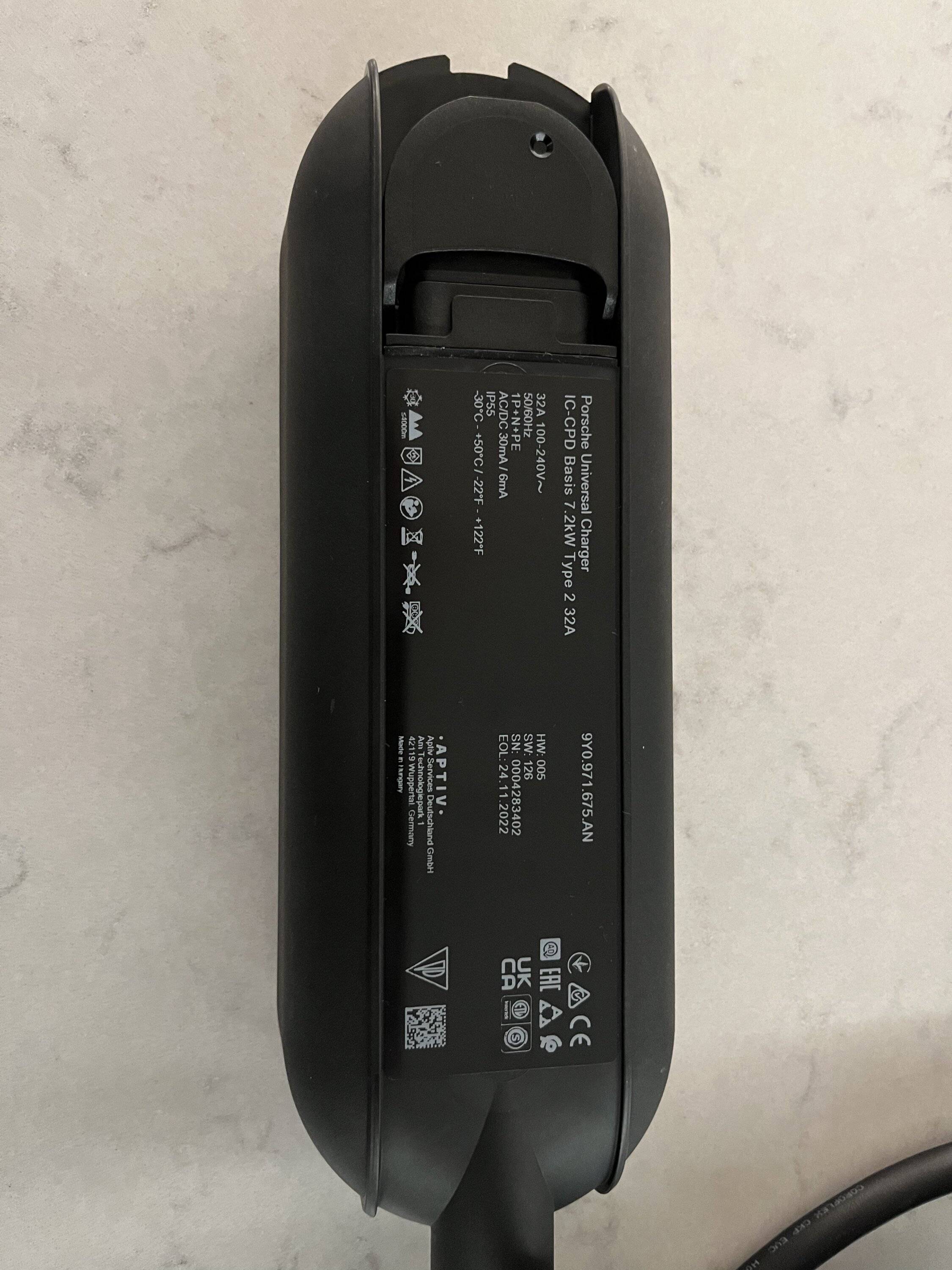 Porsche Taycan Did I get the wrong home charger with my 4S (UK)? 29710265-B1C5-41FE-BF4B-B8DE23736DB4