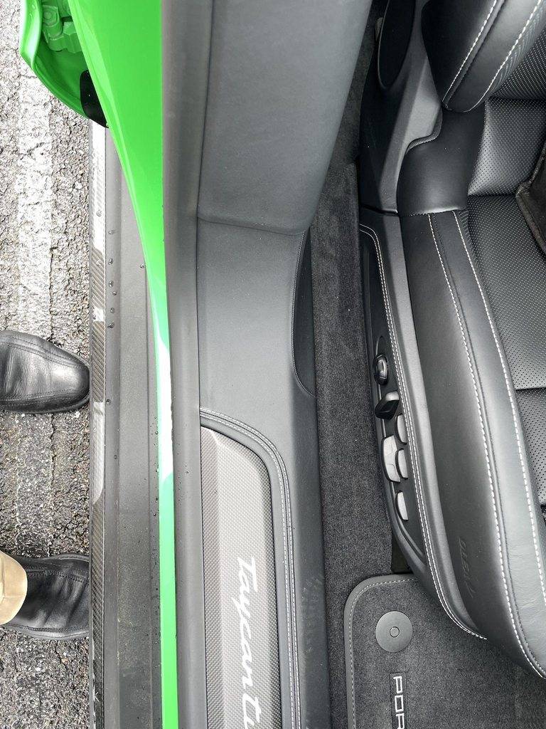 Porsche Taycan Pure Green Taycan Turbo S PTS Delivered! AEisjs7h