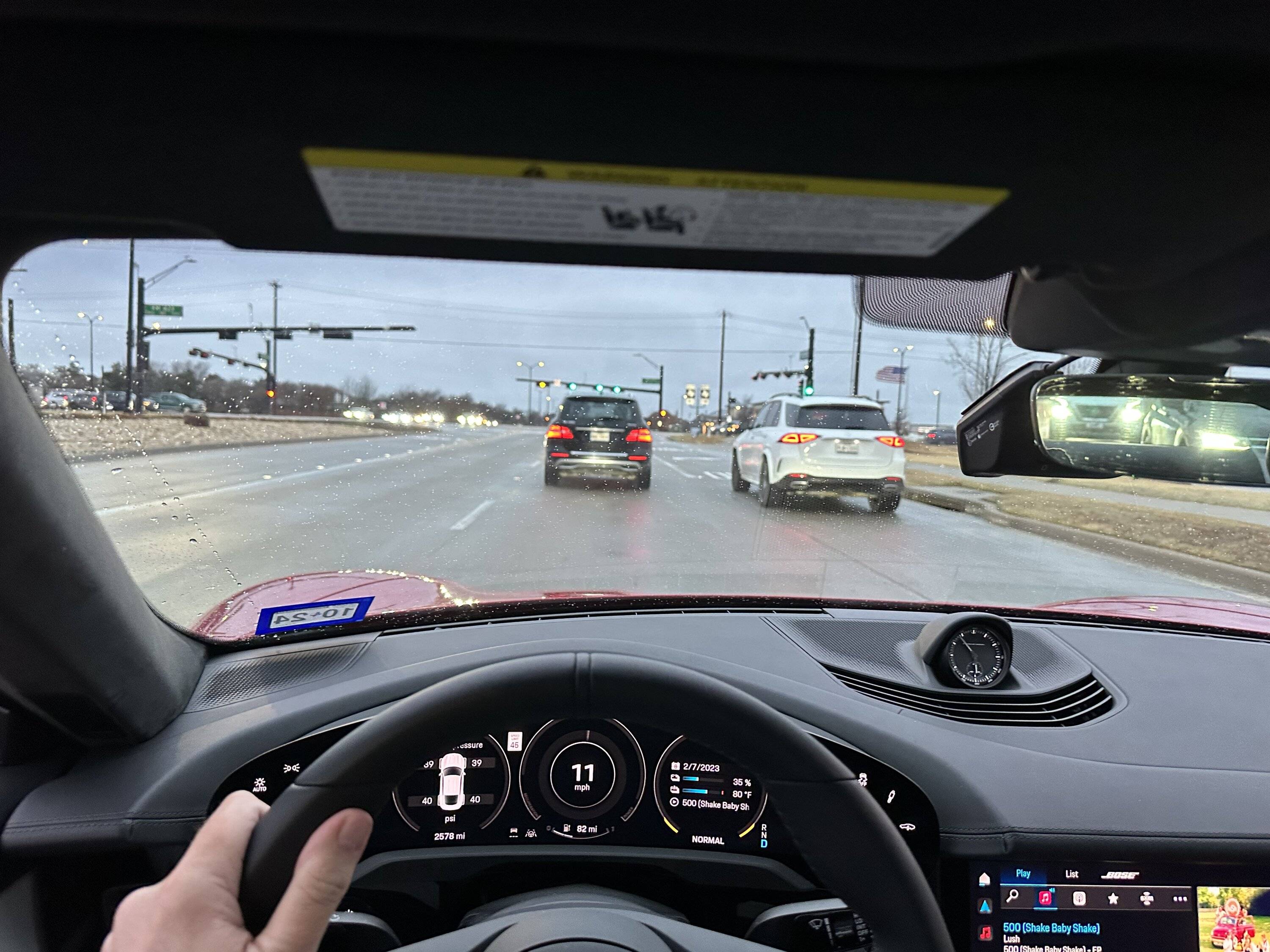 Porsche Taycan Porsche Dashcam Installed - Review and Overview for US Taycan Owners IMG_1053
