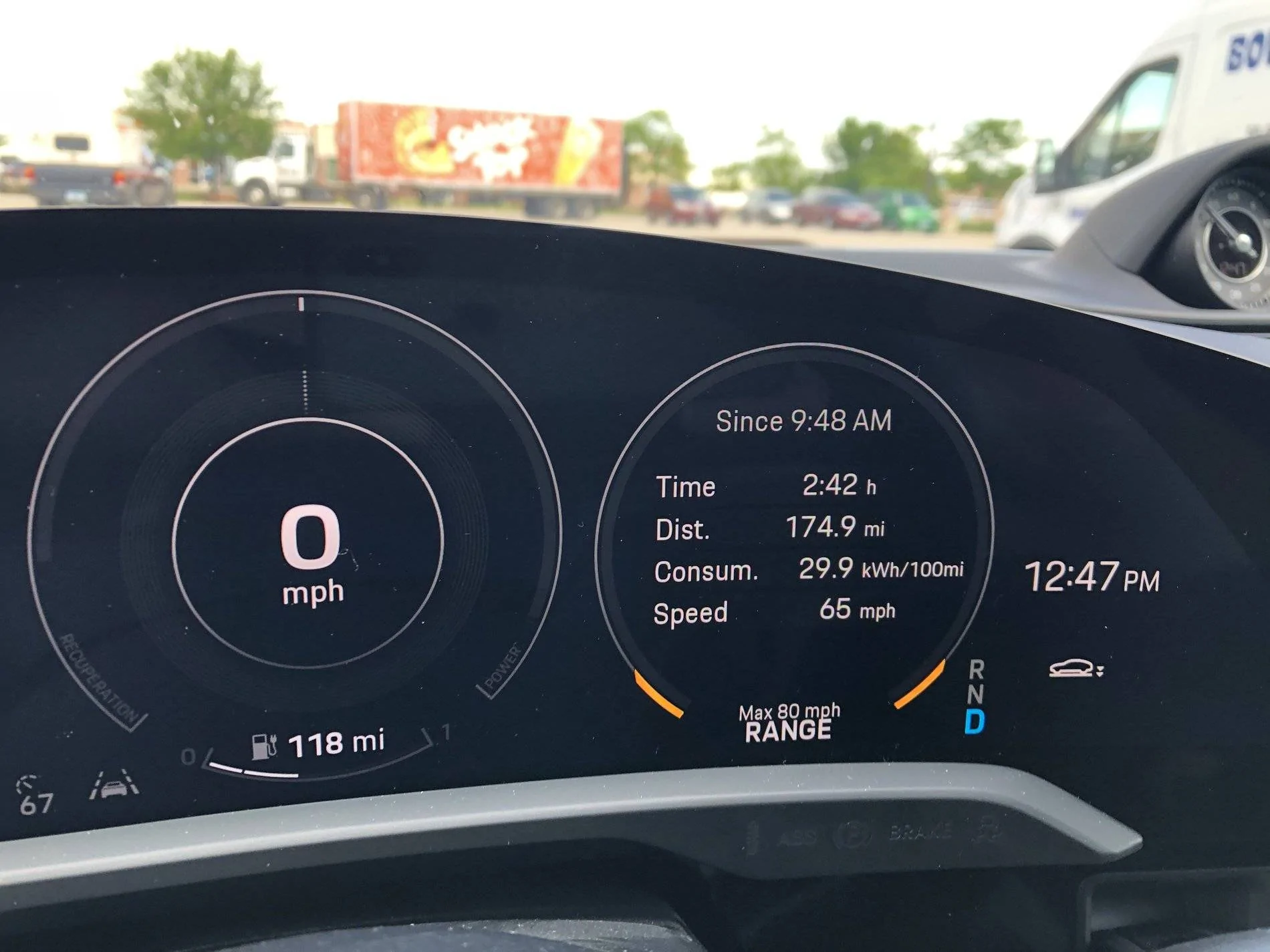 Porsche Taycan Taycan 4S: similar energy consumption with P85D, significantly better range. Long post IMG_2197