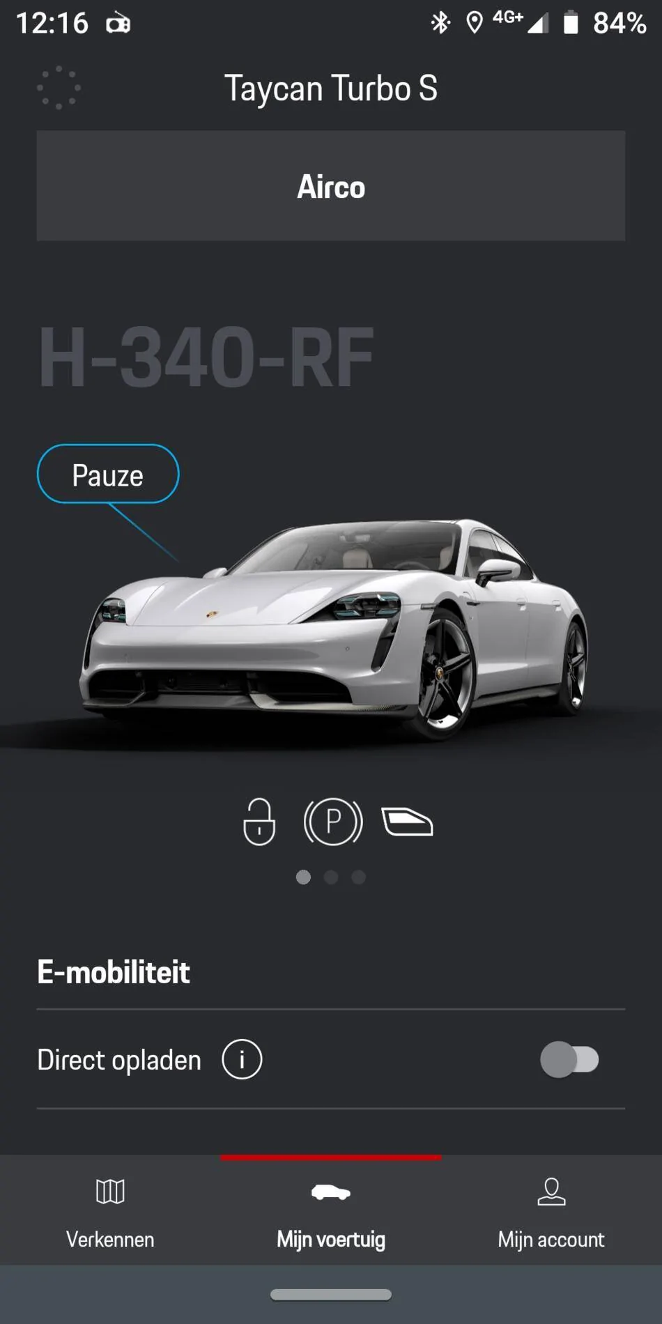 Porsche Taycan Porsche Connected app functions not all working? Screenshot_20200607-121609