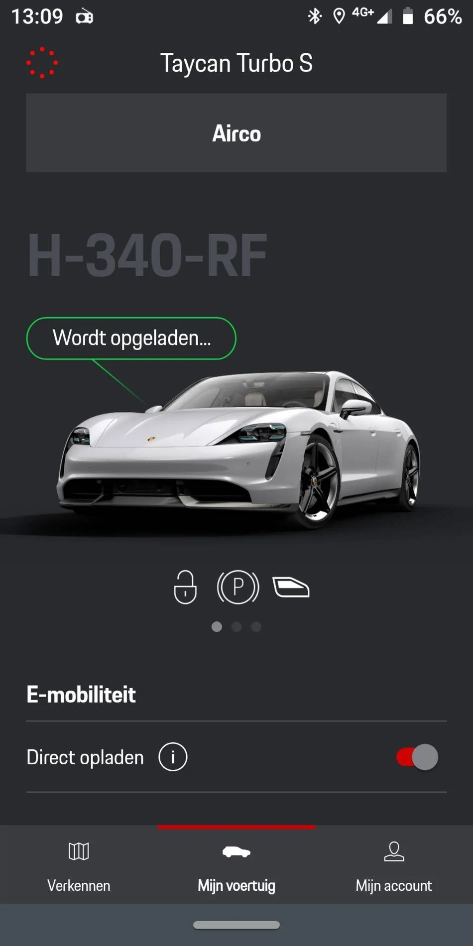 Porsche Taycan Porsche Connected app functions not all working? Screenshot_20200607-130926