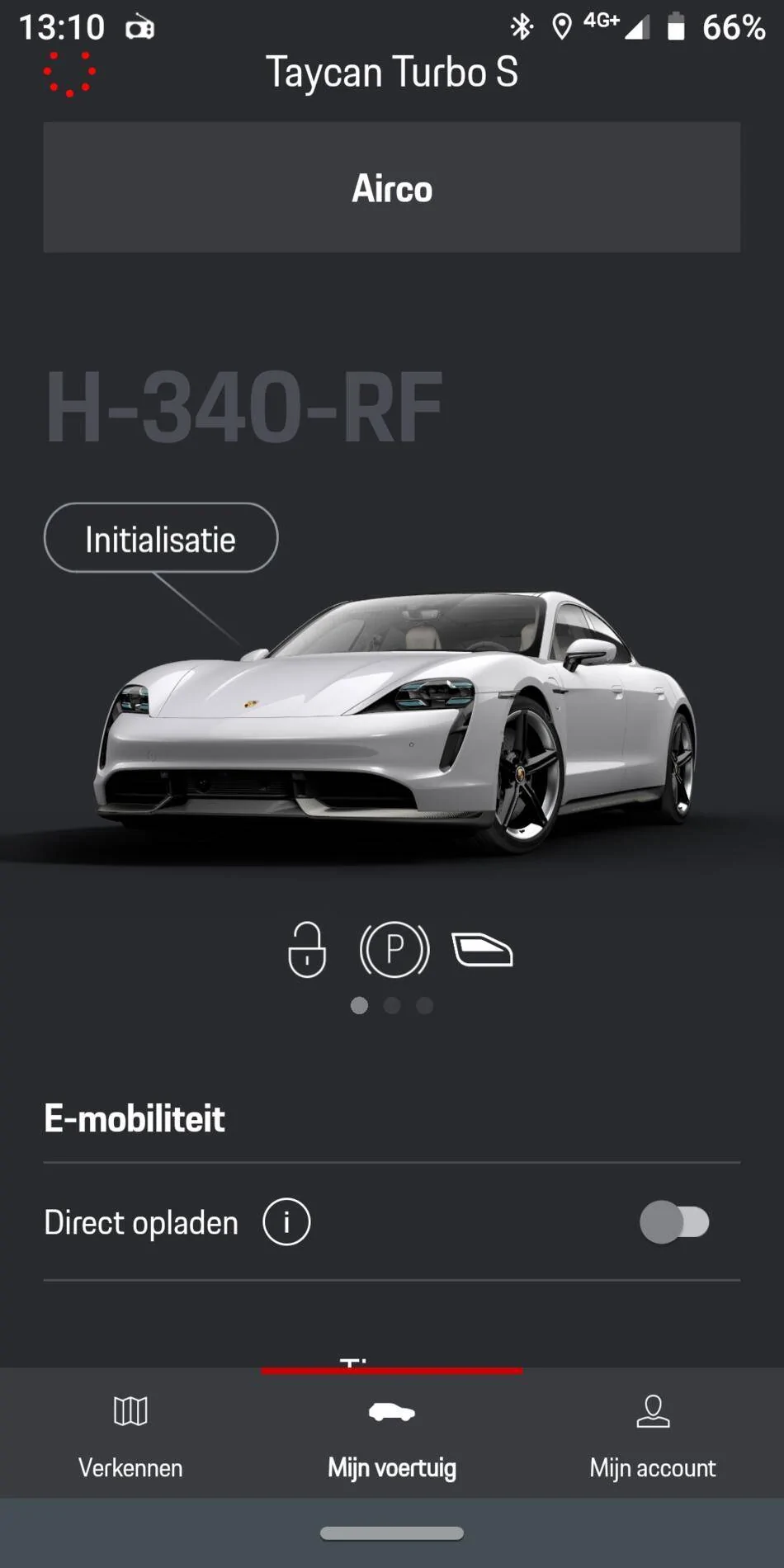 Porsche Taycan Porsche Connected app functions not all working? Screenshot_20200607-131036