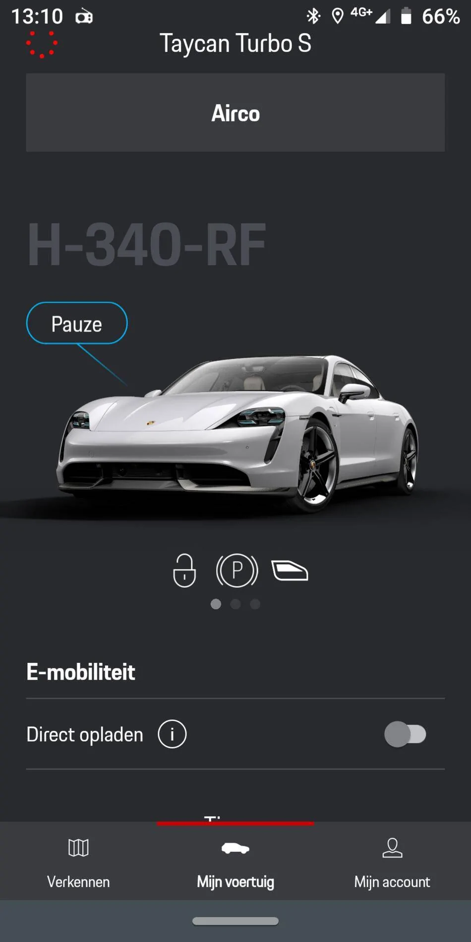 Porsche Taycan Porsche Connected app functions not all working? Screenshot_20200607-131048
