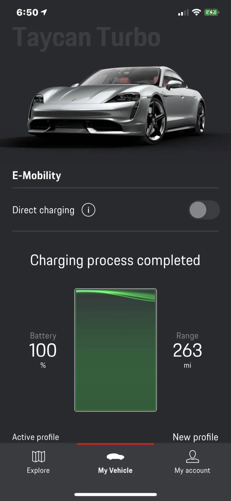 Porsche Taycan Porsche charger connect user experiences ? 437708BA-02CA-451D-B57D-82E3F8067A8E