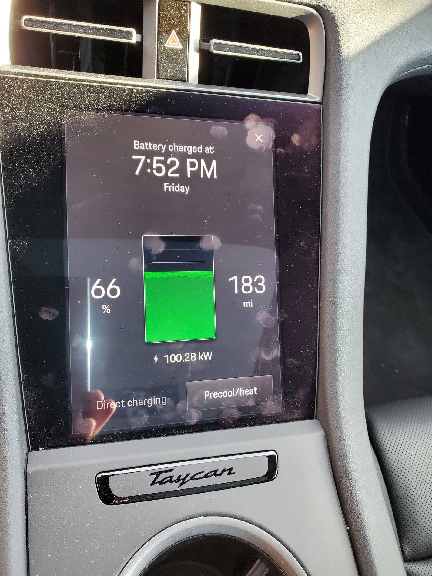 Porsche Taycan Charging issue at Electrify America location - session would abruptly stop after a minute or two 20200619_190100