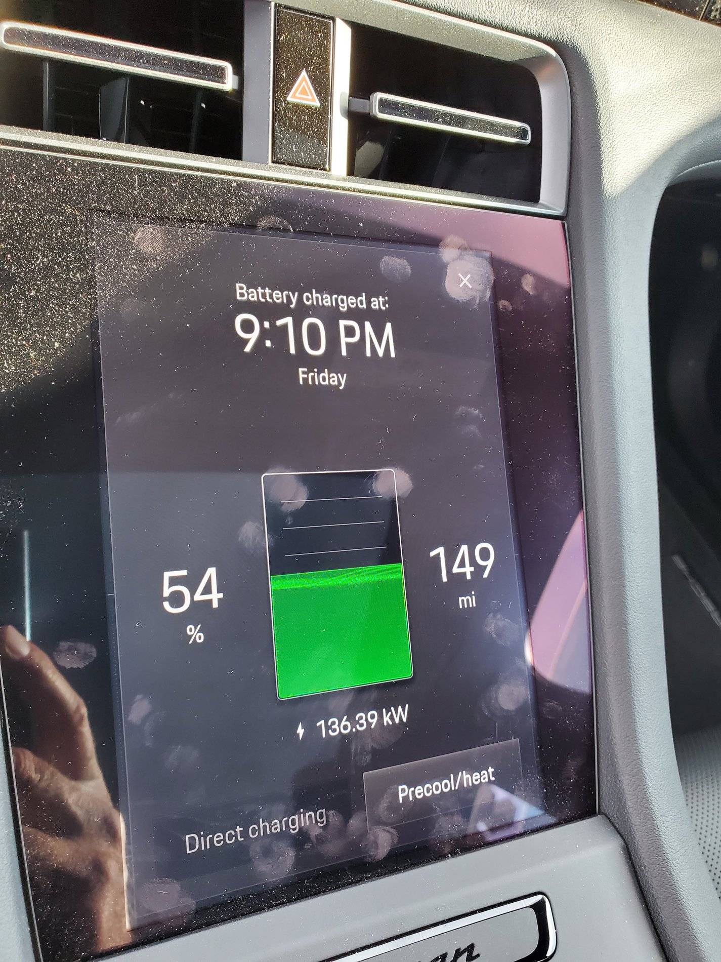 Porsche Taycan Charging issue at Electrify America location - session would abruptly stop after a minute or two 20200619_185419