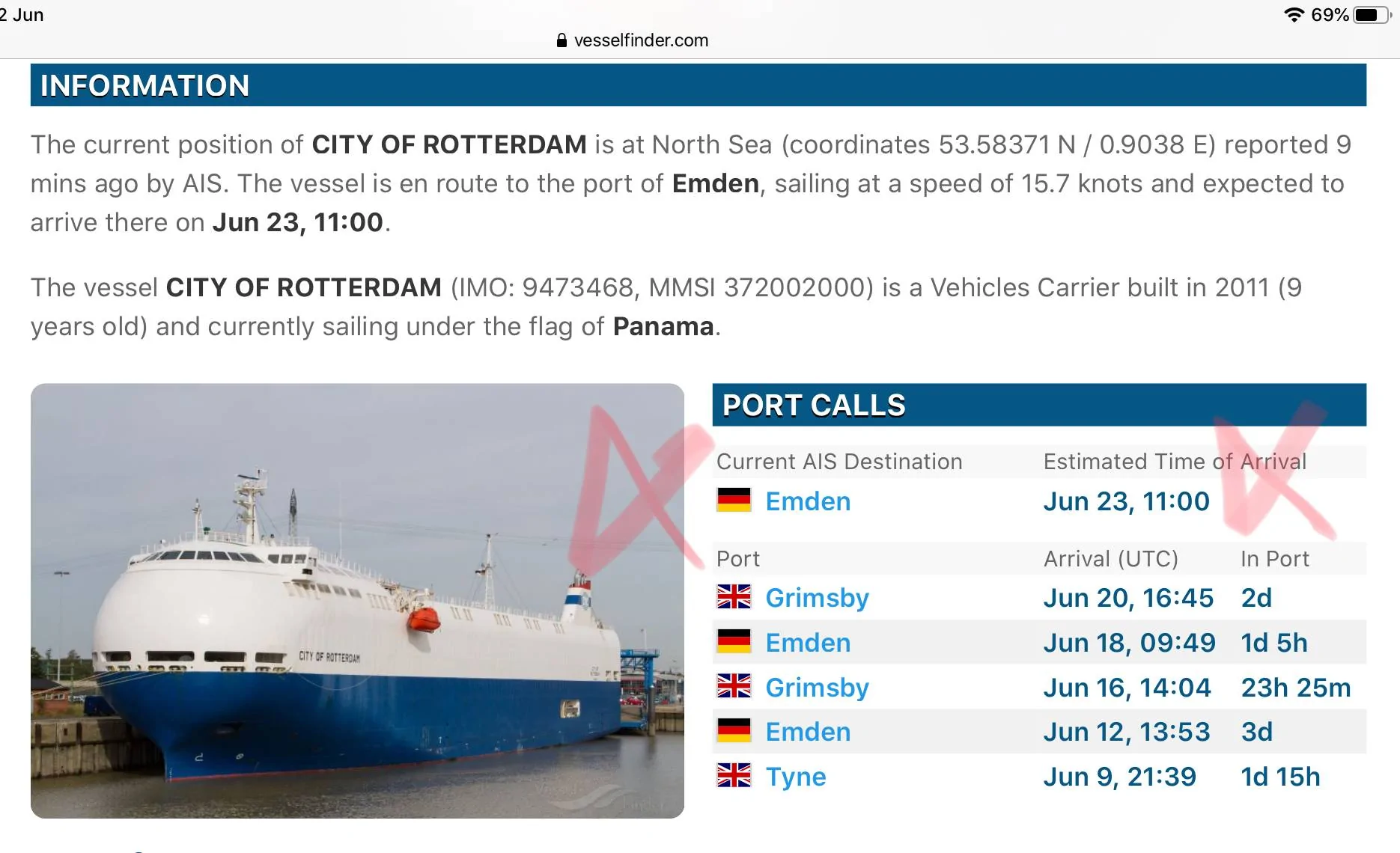 Porsche Taycan Malacca Highway arriving at Sheerness around now E48A2645-2FD8-4665-BC6E-88B71022C85F