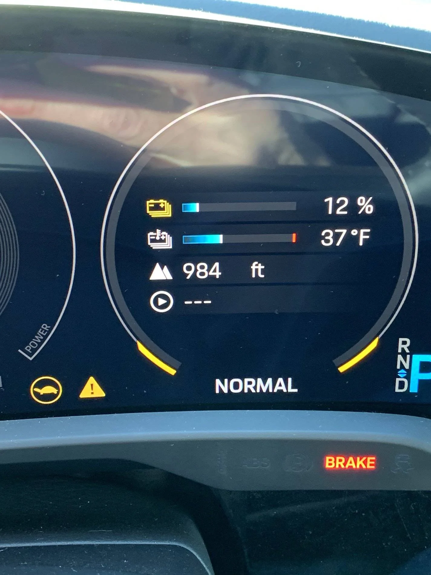 Porsche Taycan 0% range left 48FF4DE8-D61B-4AD9-B969-50816FCC70AF