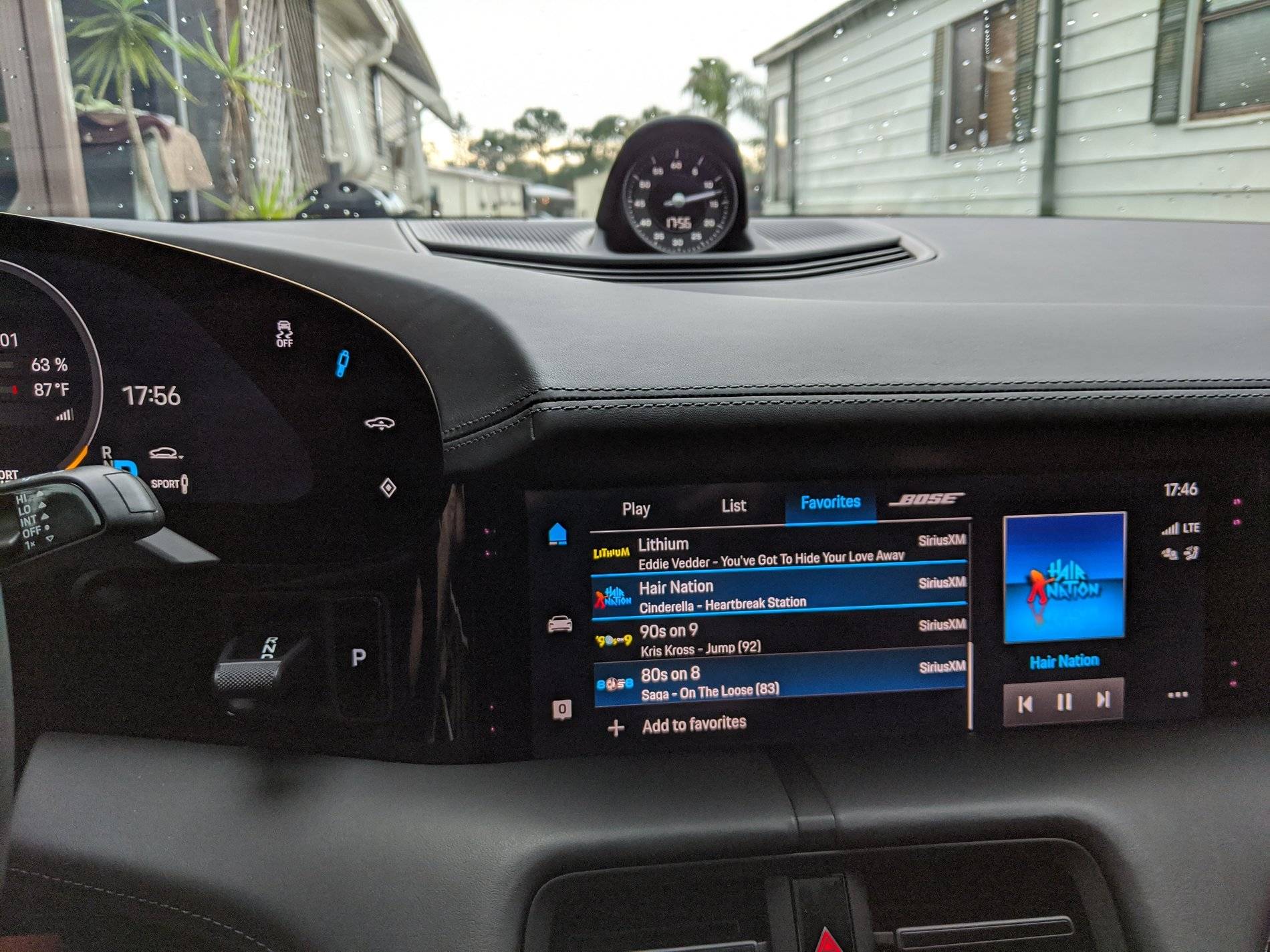 Porsche Taycan Toggling Favorites for Audio IMG_20200701_175615