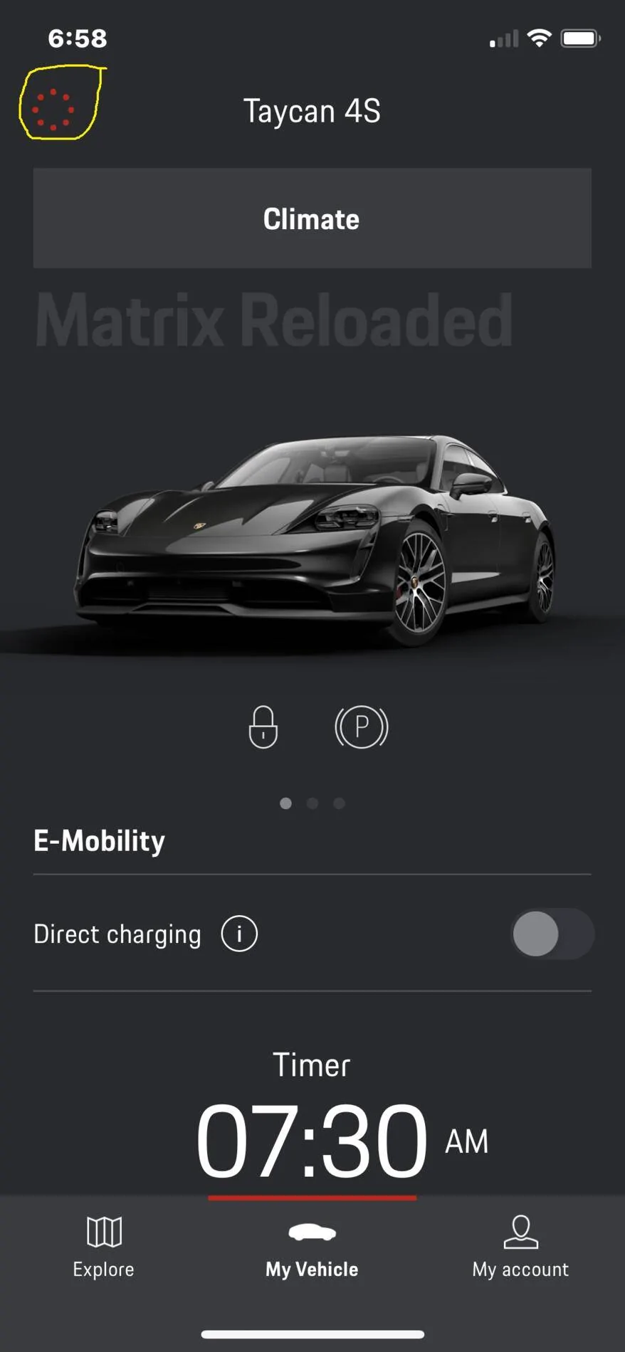 Porsche Taycan Connect App and Remote Control of Climate Control IMG_2408