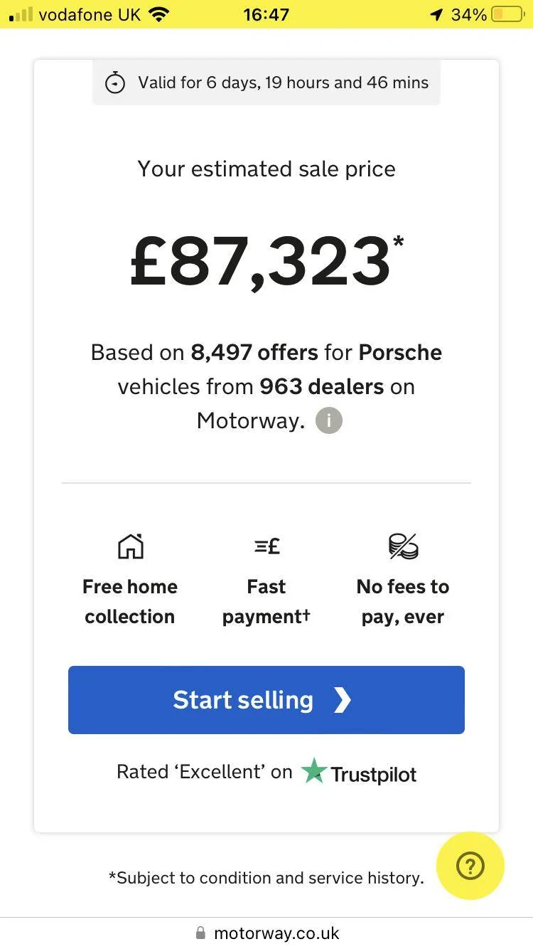 Porsche Taycan Let’s talk about depreciation (UK)! 01E8744E-2A69-478C-998A-74B14428506B