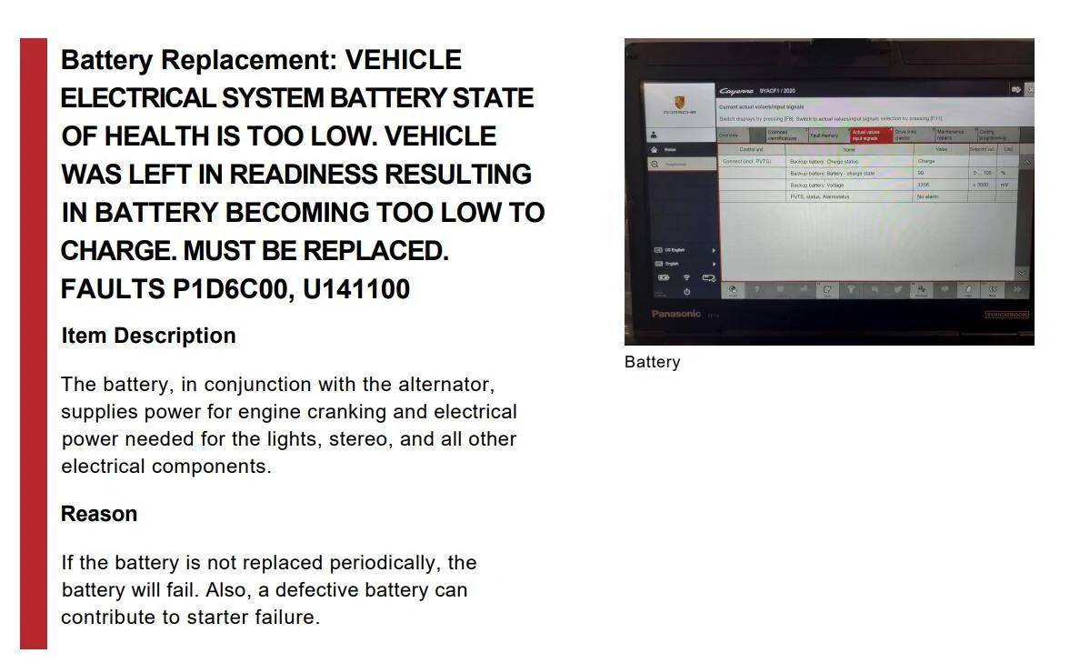 Porsche Taycan Consensus on proper maintenance of the 12V battery while on vacation? 1676514003206