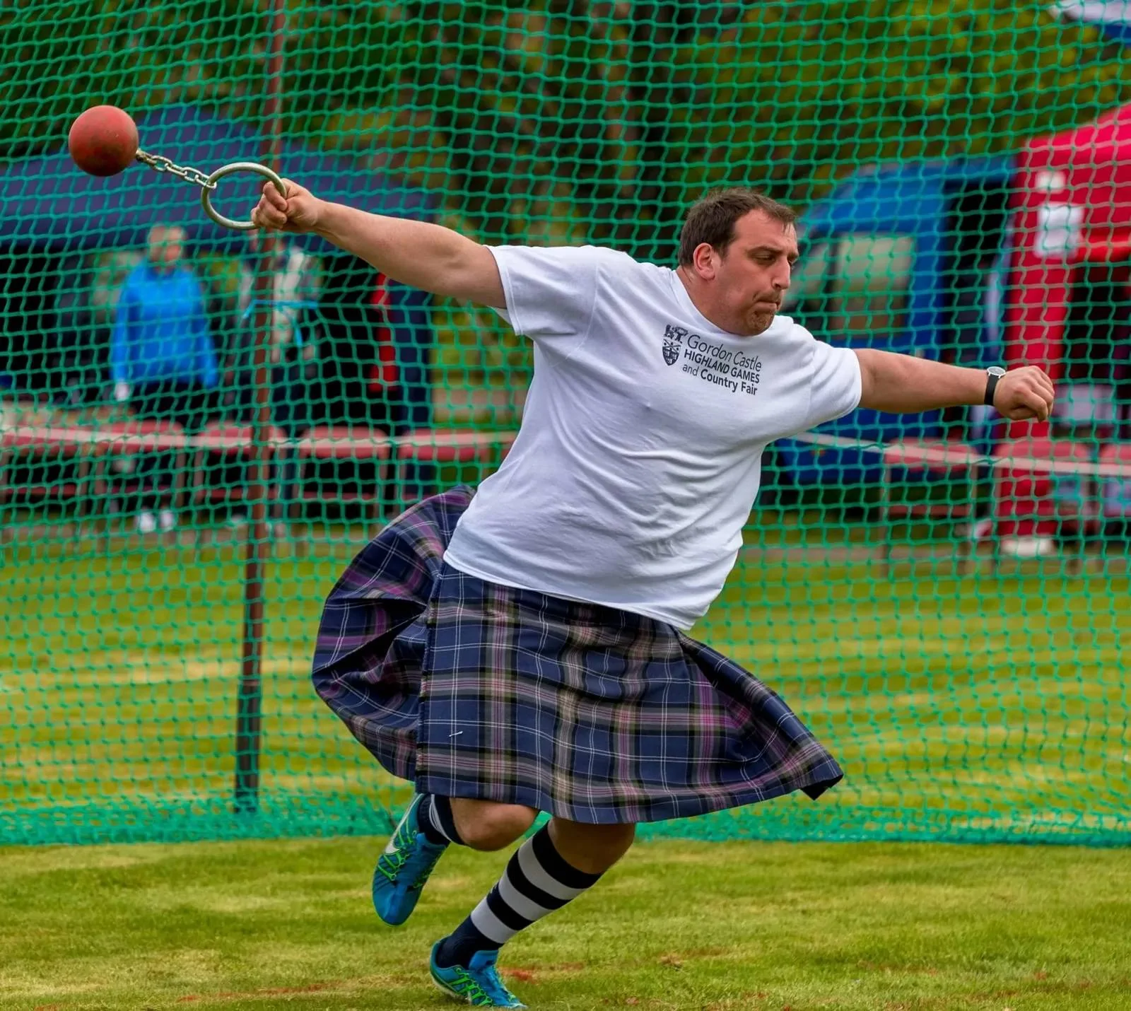 Porsche Taycan HAGERTY's Taycan vs 911 review - by Henry Catchpole hammer-Highland-Games-Scotland.jpg copy