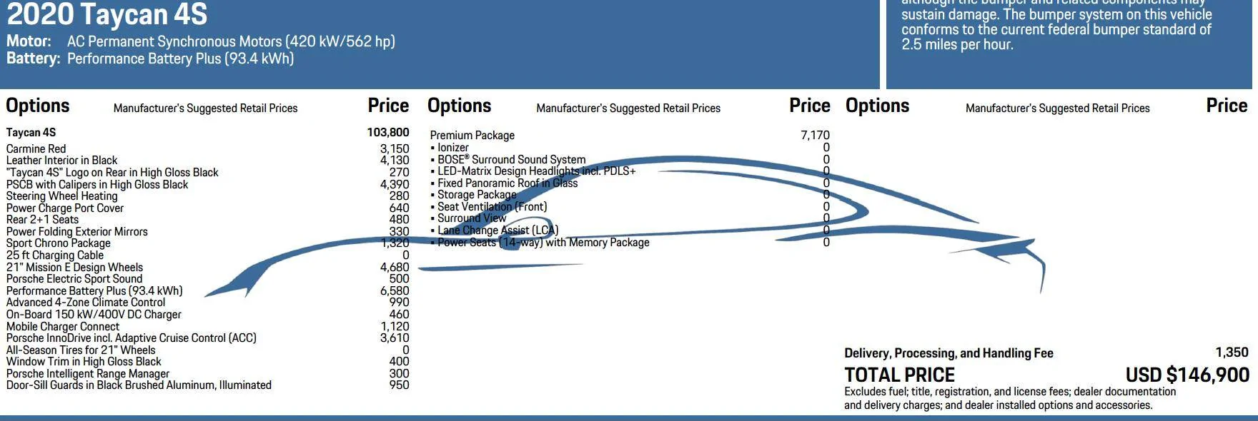 Porsche Taycan Feedback Please - "Bare Essentials" Porsche Taycan Screen Shot 2023-02-18 at 9.41.32 AM