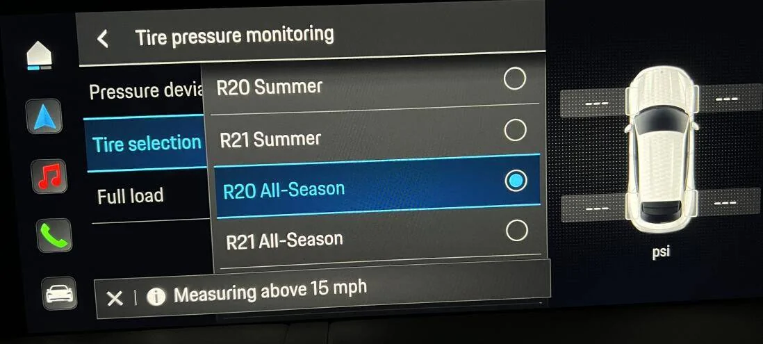 Porsche Taycan Switching wheels+tires, anything special needed for TPMS? 1676981561199