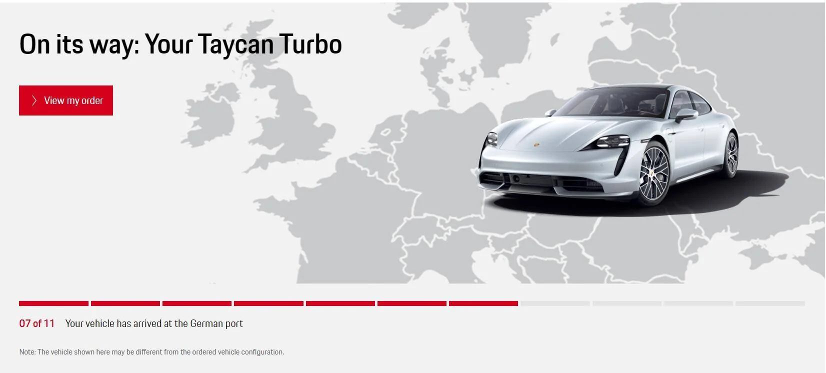 Porsche Taycan New Track Your Dream on MyPorsche 1676988451964