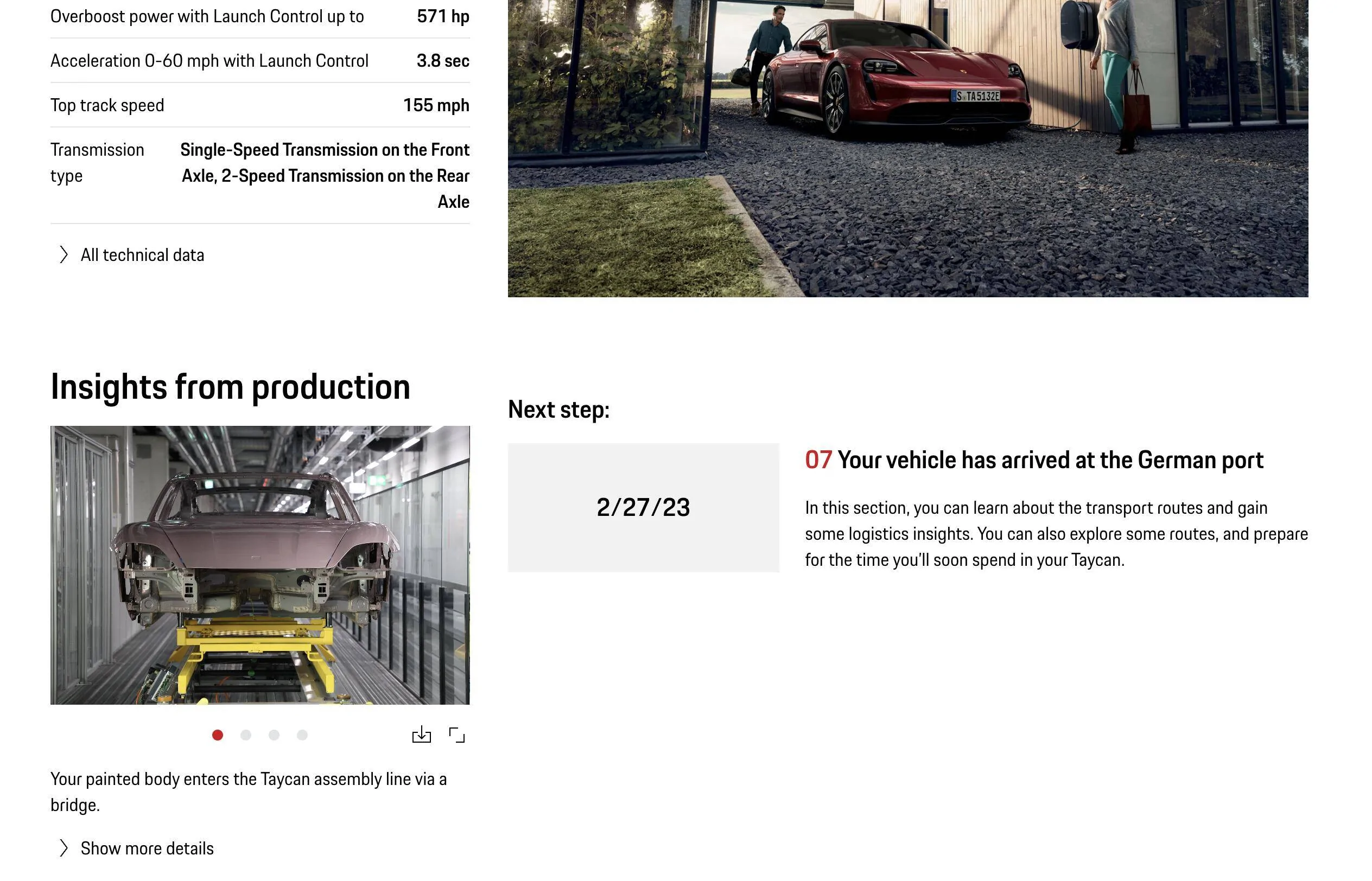 Porsche Taycan New Track Your Dream on MyPorsche 1677026812858