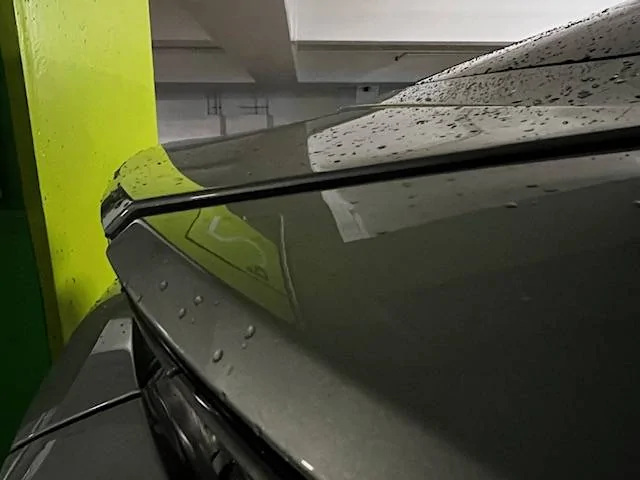 Porsche Taycan Rear spoiler warped and repair? image1 (1)