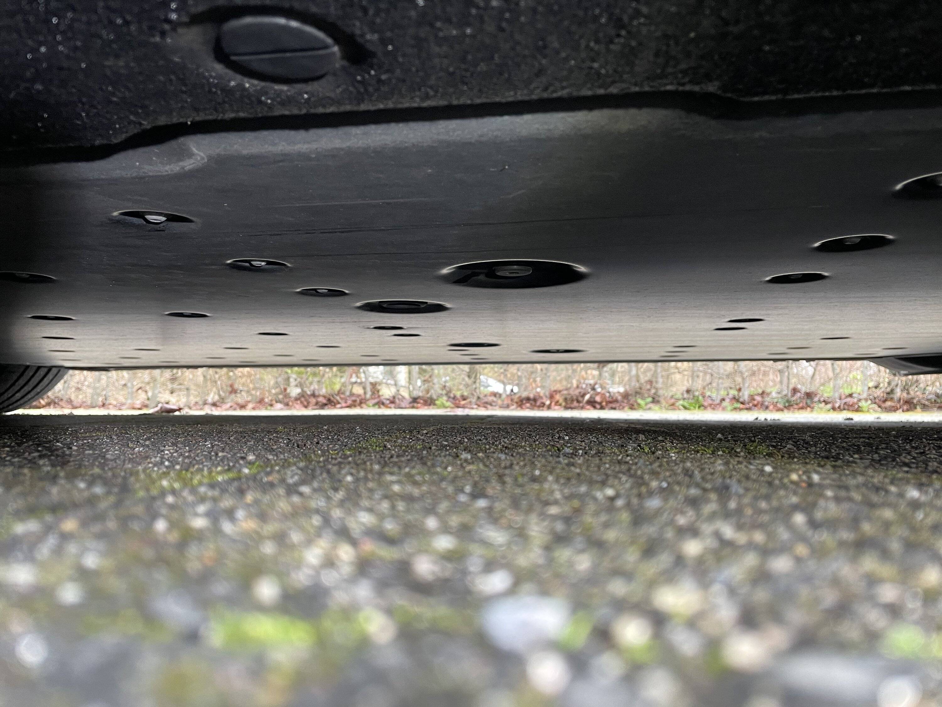 Porsche Taycan I scraped my bottom, but not on the front. 8B0A916E-E430-43D7-B6D5-D90D67925F44