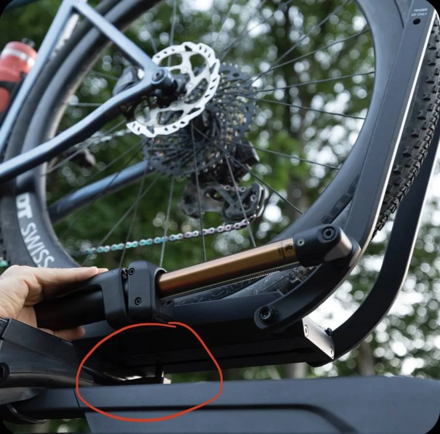 Porsche Taycan Custom Cross Turismo Rear Bike Rack Group Buy 48E3CE79-9DDF-4DCE-B155-C3653C8916FB