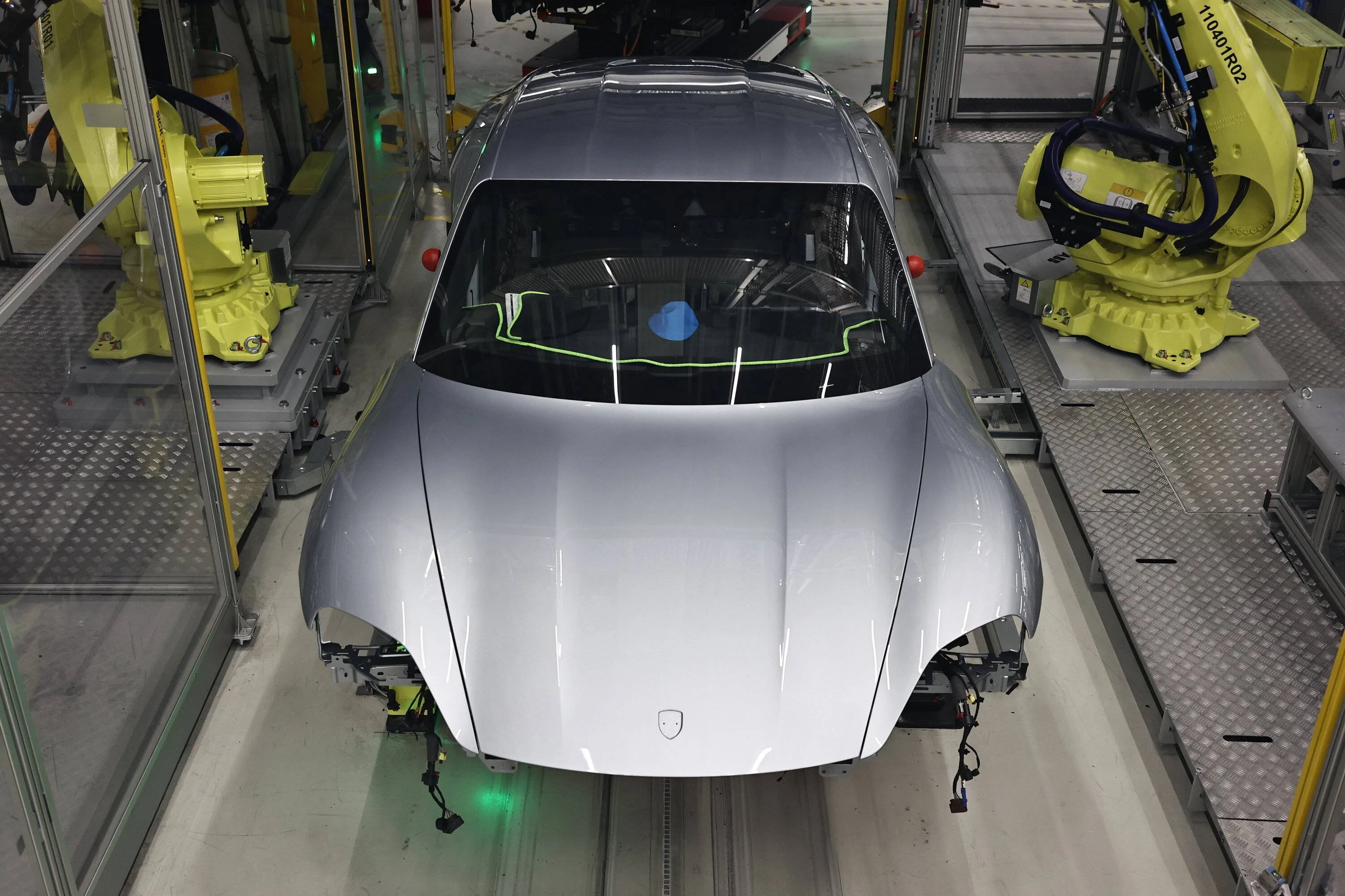 Porsche Taycan Stuttgart to Sydney...and beyond Taycan_GTS_Taycan_assembly_installation_windshield