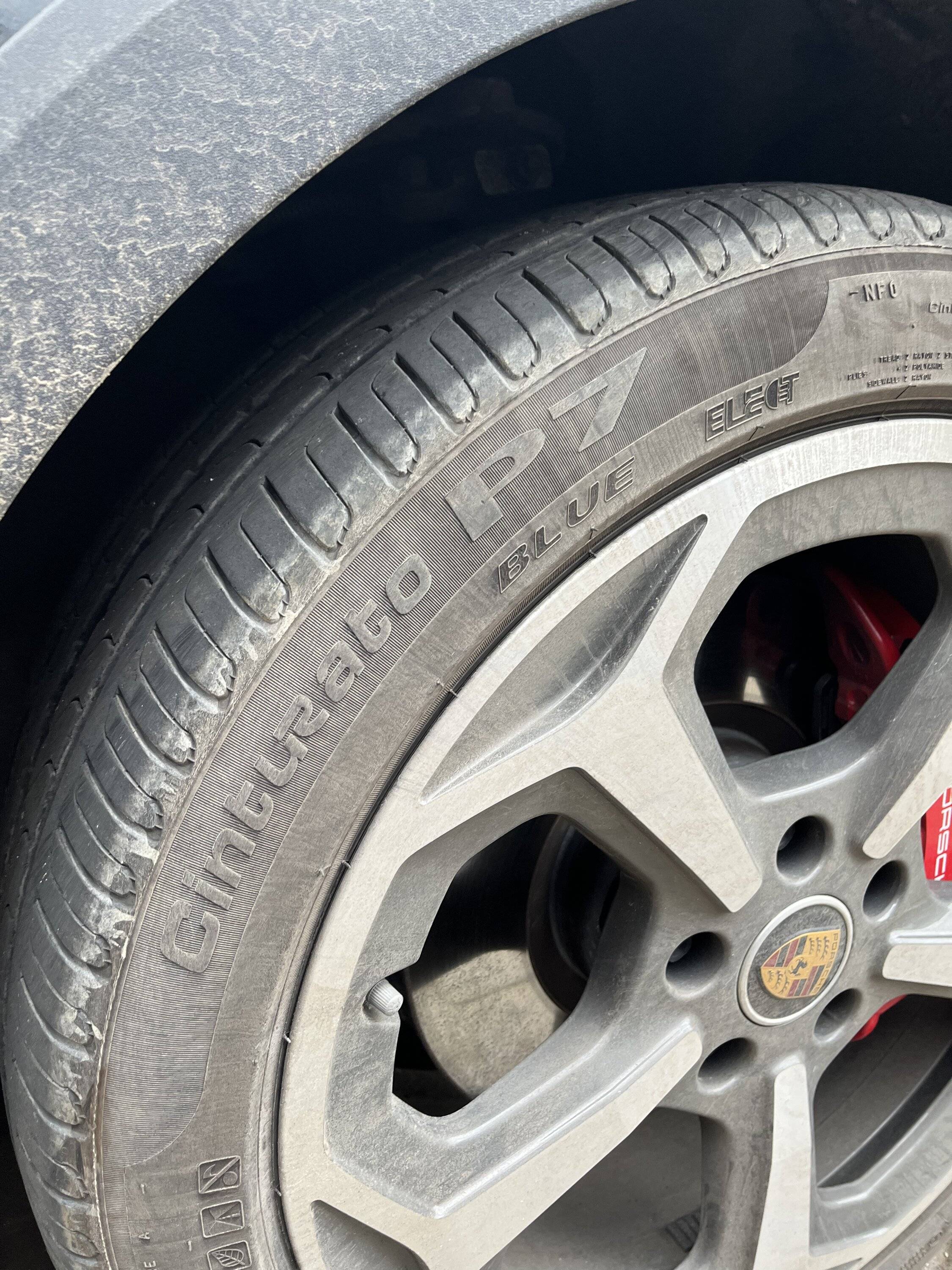 Porsche Taycan Anyone tried 265/30 21" front tires ? DCA657B7-2072-4FB4-AC63-0988EA70B85F