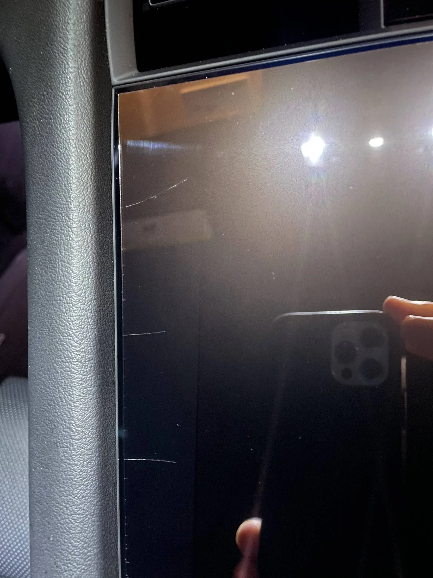 Porsche Taycan Car Touchscreen Protector for Taycan - review IMG_6466