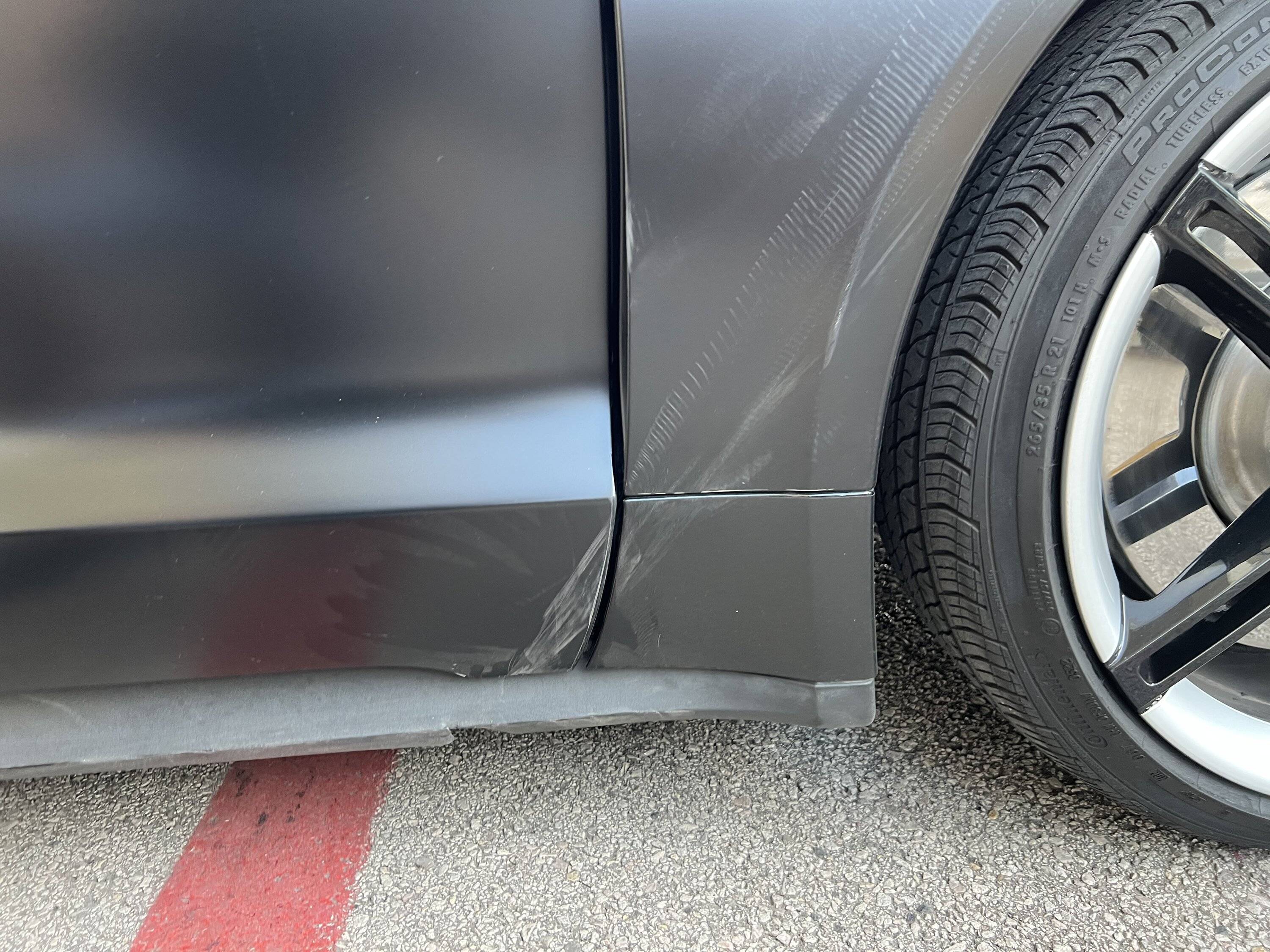 Porsche Taycan Fender removal 2FD13D5D-32CB-423A-AAA6-7F9A3B7BFA82