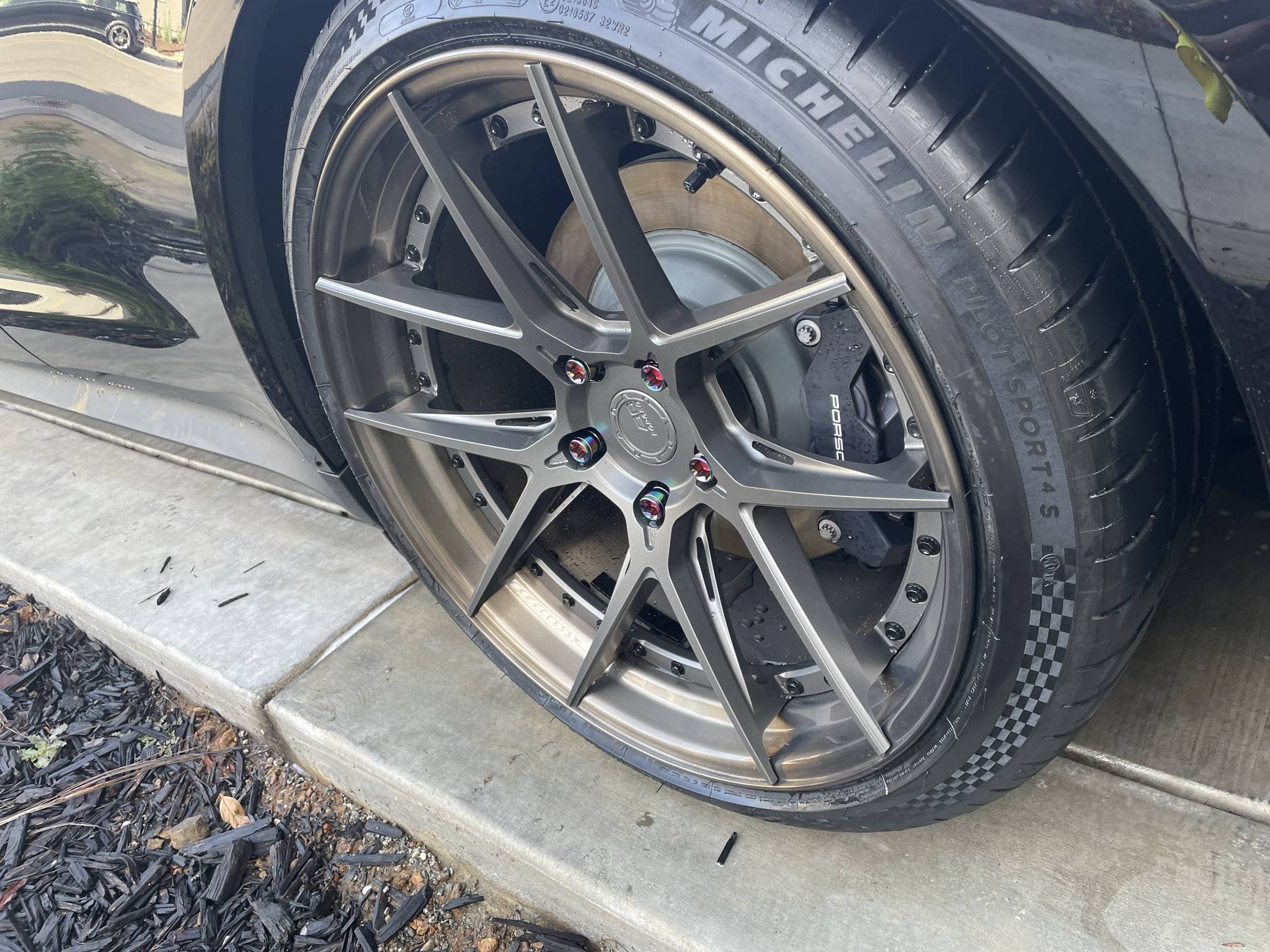 Porsche Taycan FS: 21 Inch 2pc BC Forged HCA381 (Bay Area) OR trade to your Mission E IMG_2812.JPEG