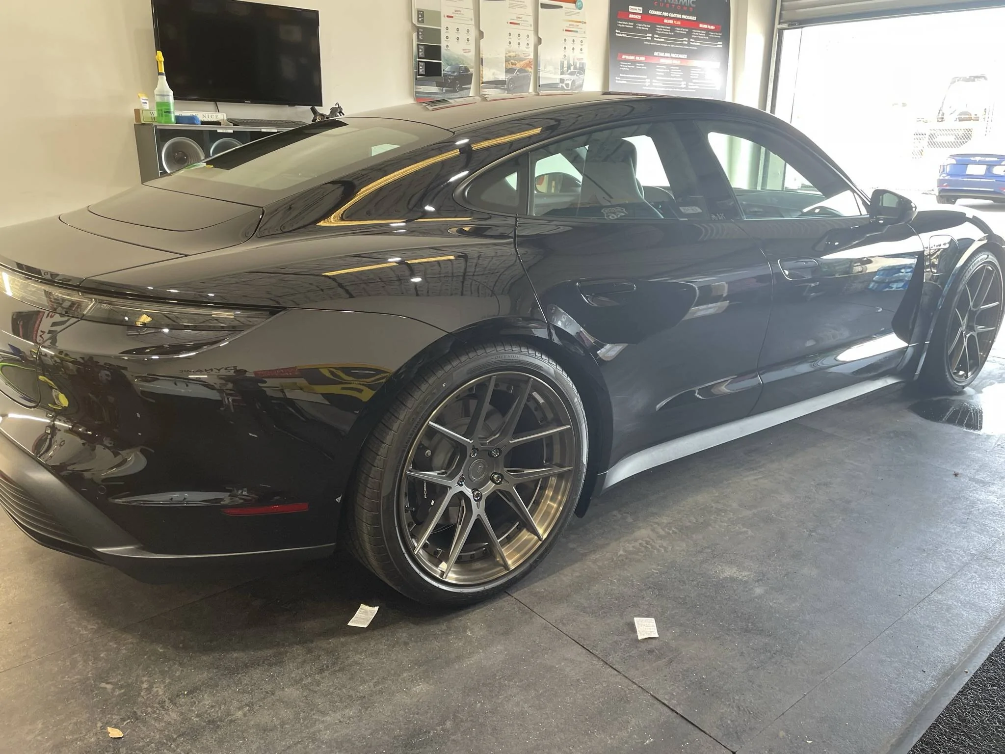 Porsche Taycan FS: 21 Inch 2pc BC Forged HCA381 (Bay Area) OR trade to your Mission E IMG_2783